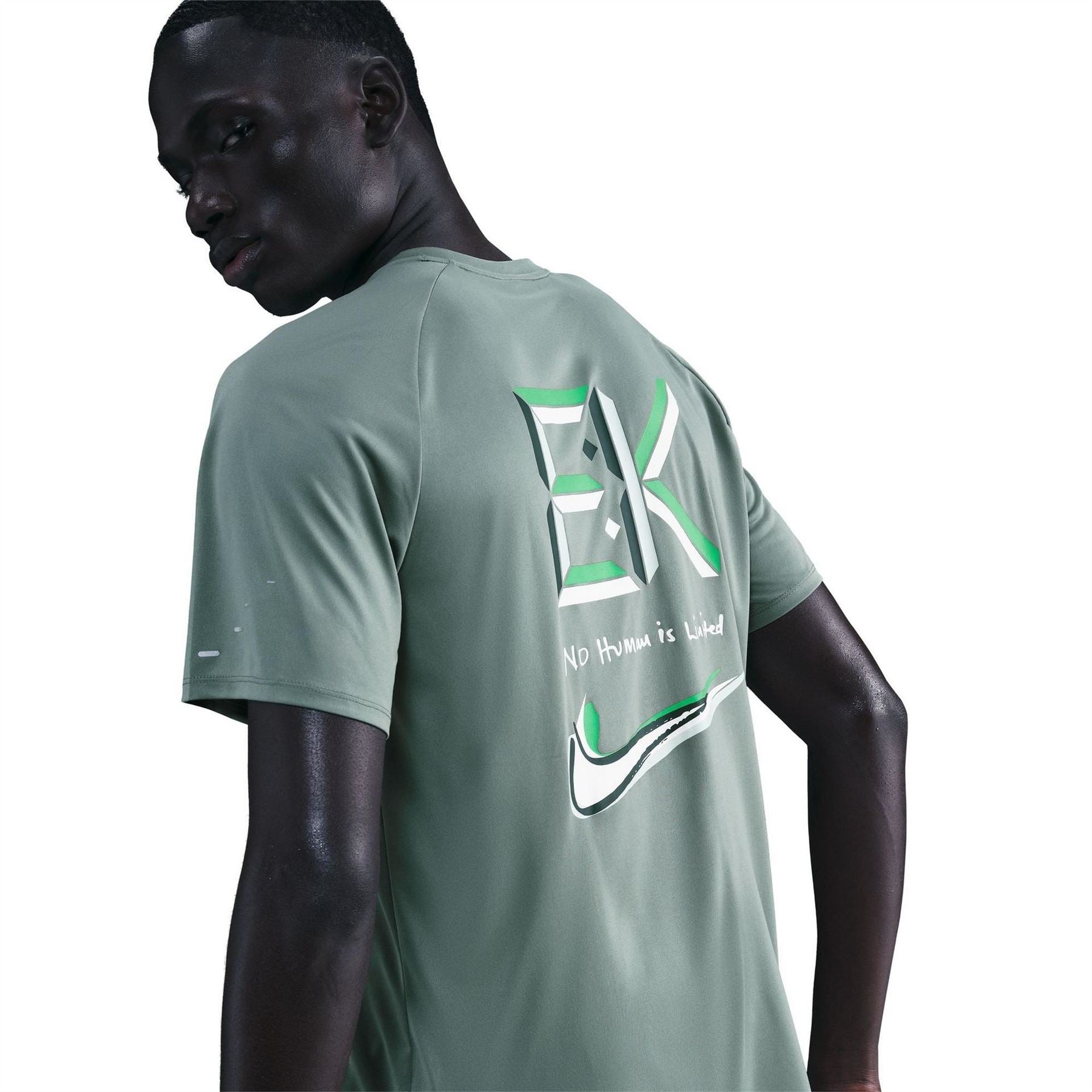 Nike Stride Crew Neck Raglan Sleeve Jersey T-Shirt