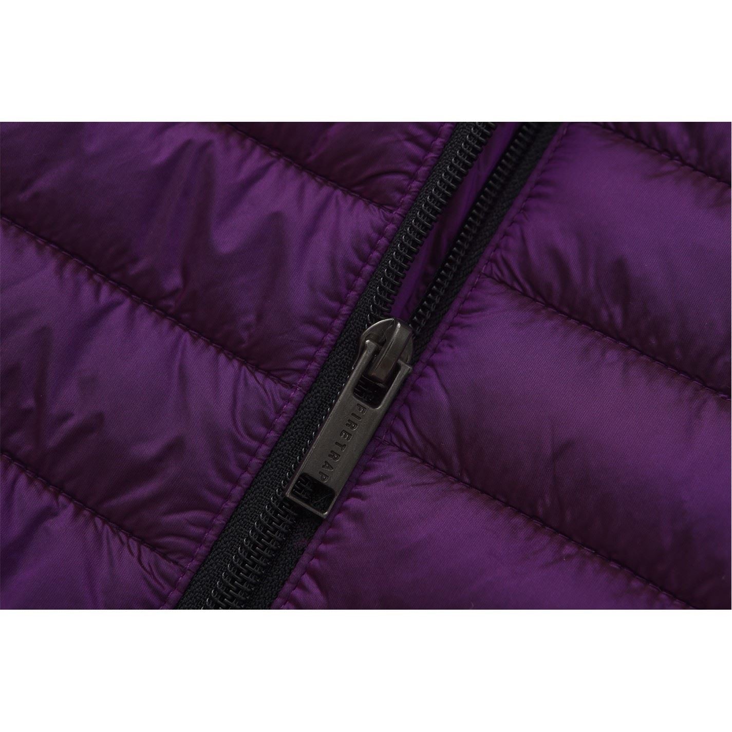 Firetrap Quilted Long Sleeve Puffer Jacket