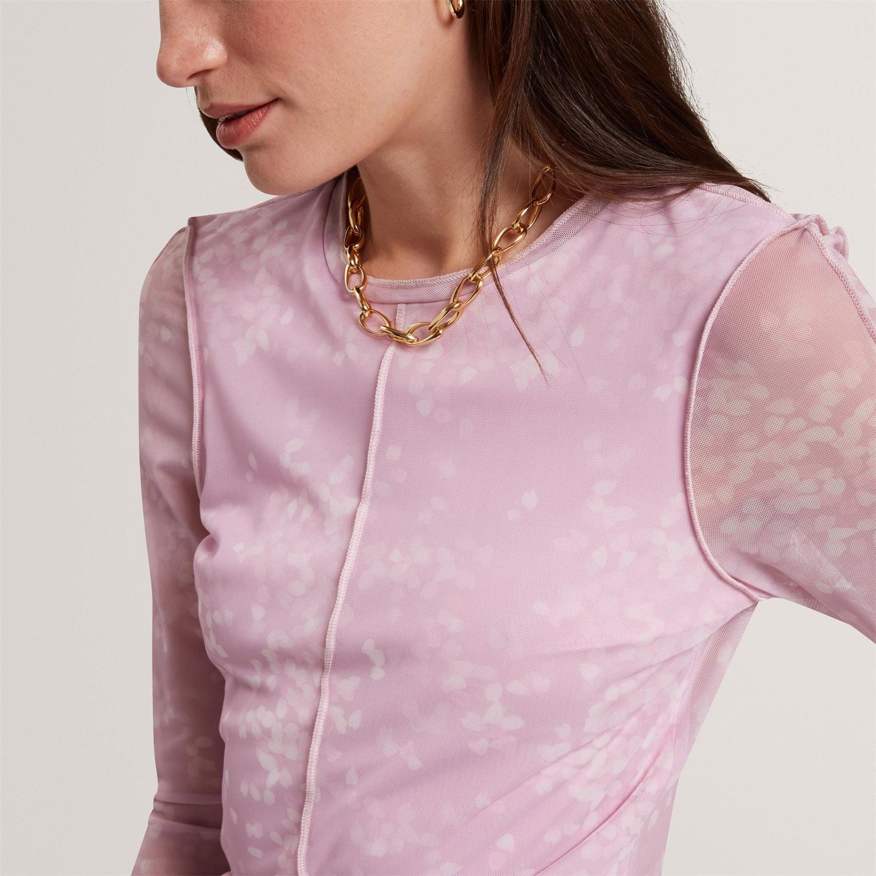 Ted Baker Baker Mesh Print Top