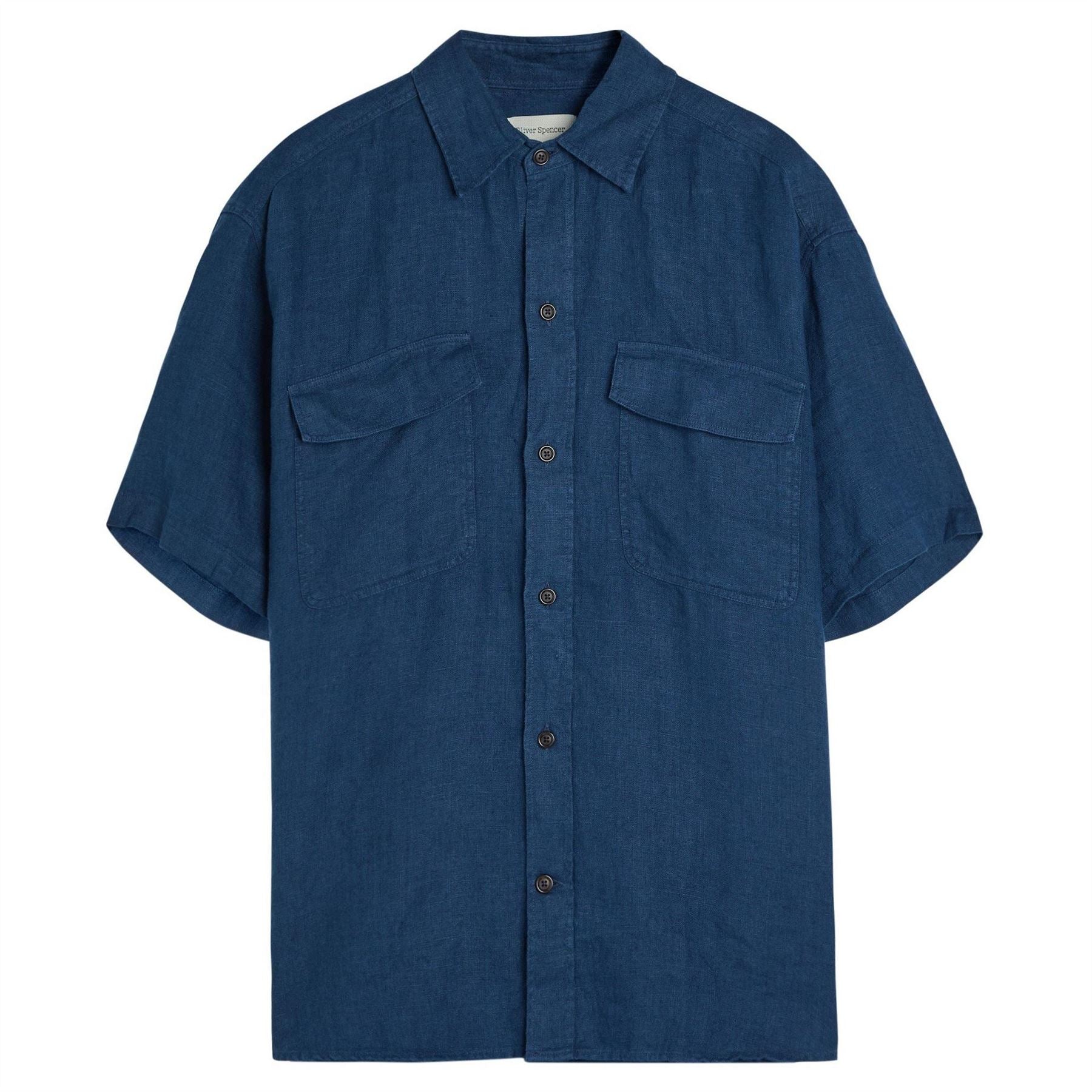 Oliver Spencer Twin Pocket Ss Shirt N