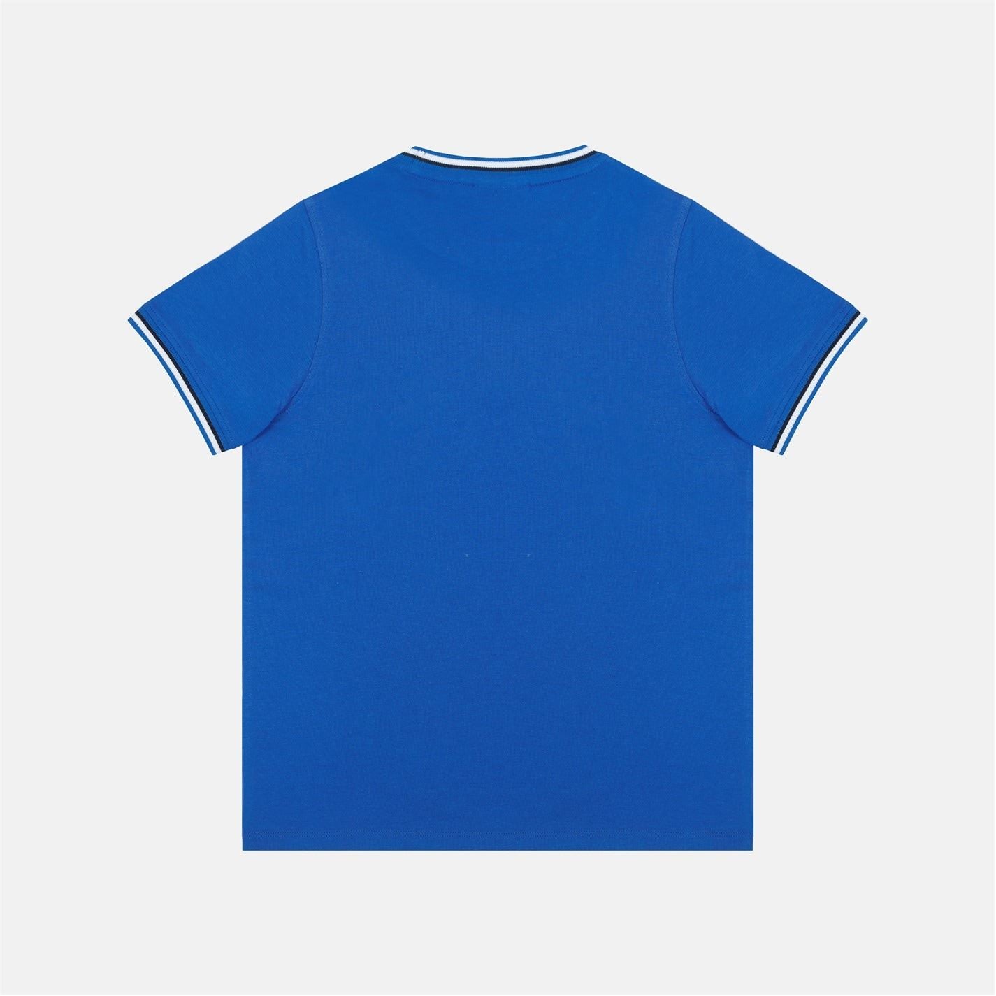 Slazenger Crew Neck Ribbed Collar Short Sleeve T-Shirt