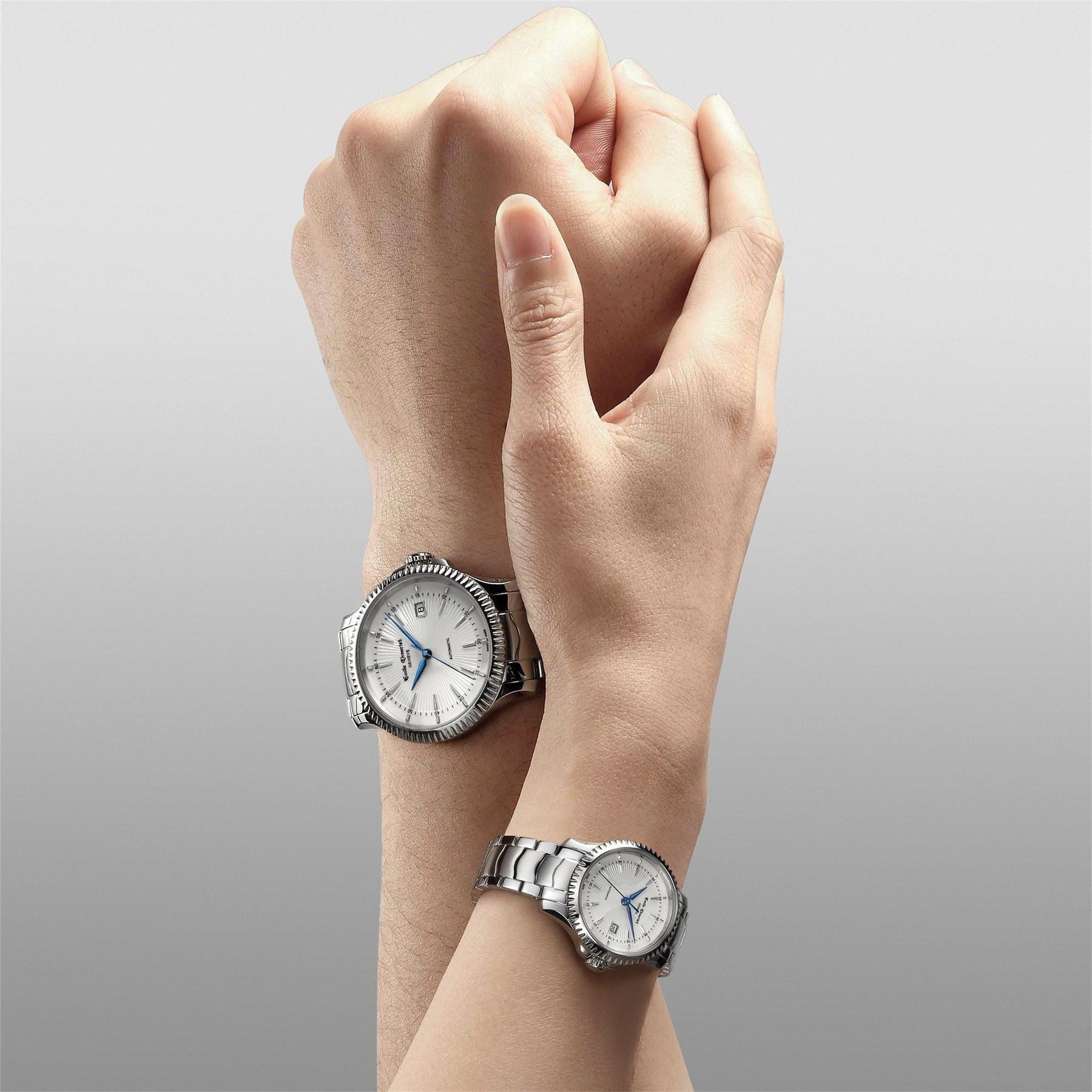 Emile Chouriet Stainless Steel Luxury Analogue Watch
