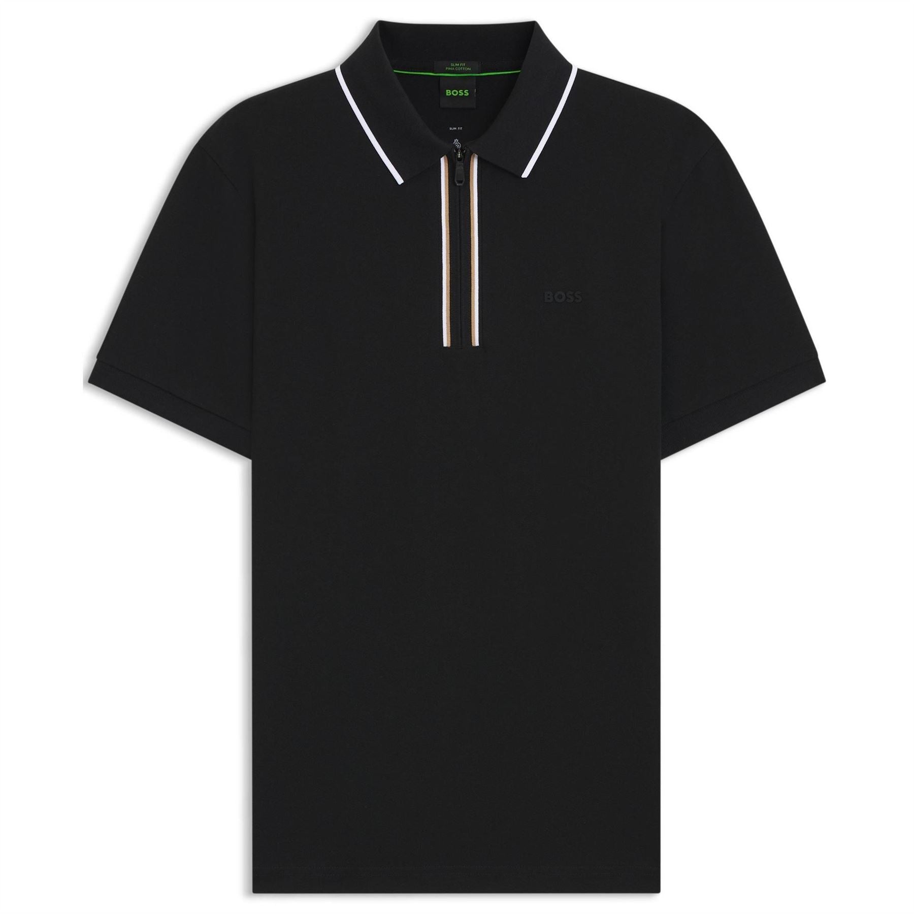 Boss BOSS GREEN Short Sleeve Zip Polo Shirt (Philix)
