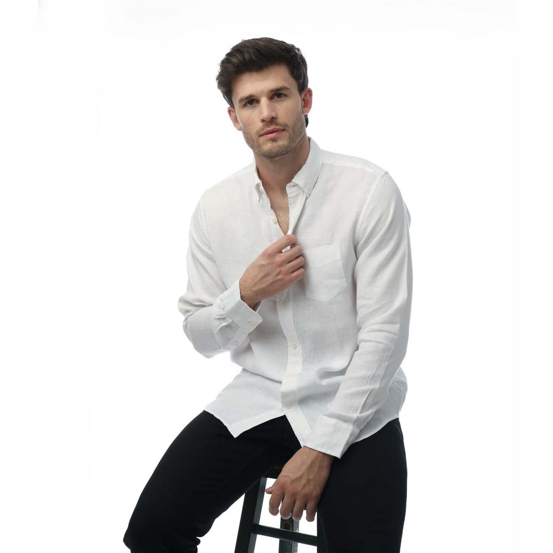 Gant Regular Fit Linen Shirt