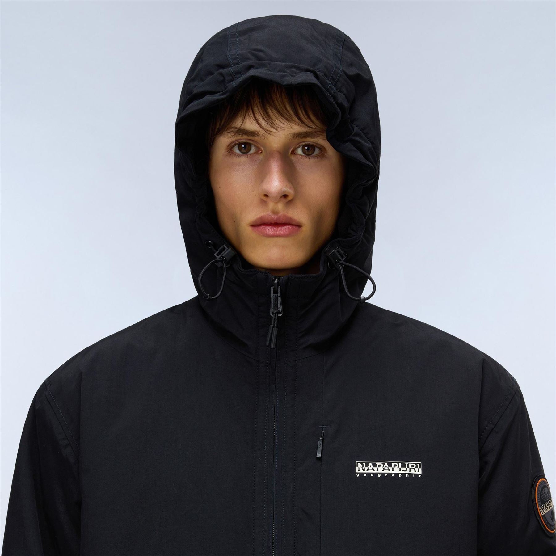 Napapijri Tundra Hooded Drawstring Winter Parka Jacket