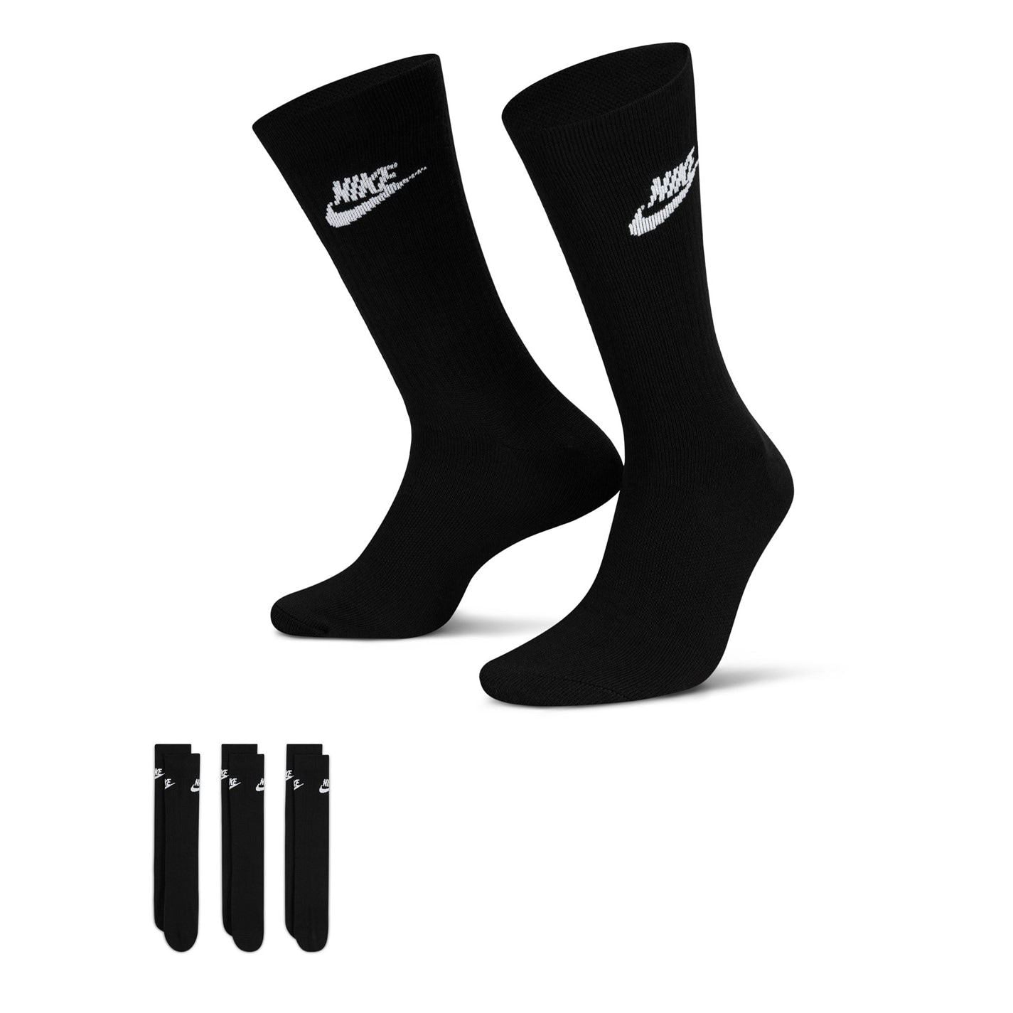 Nike 3 Pack Of Essential Crew Socks
