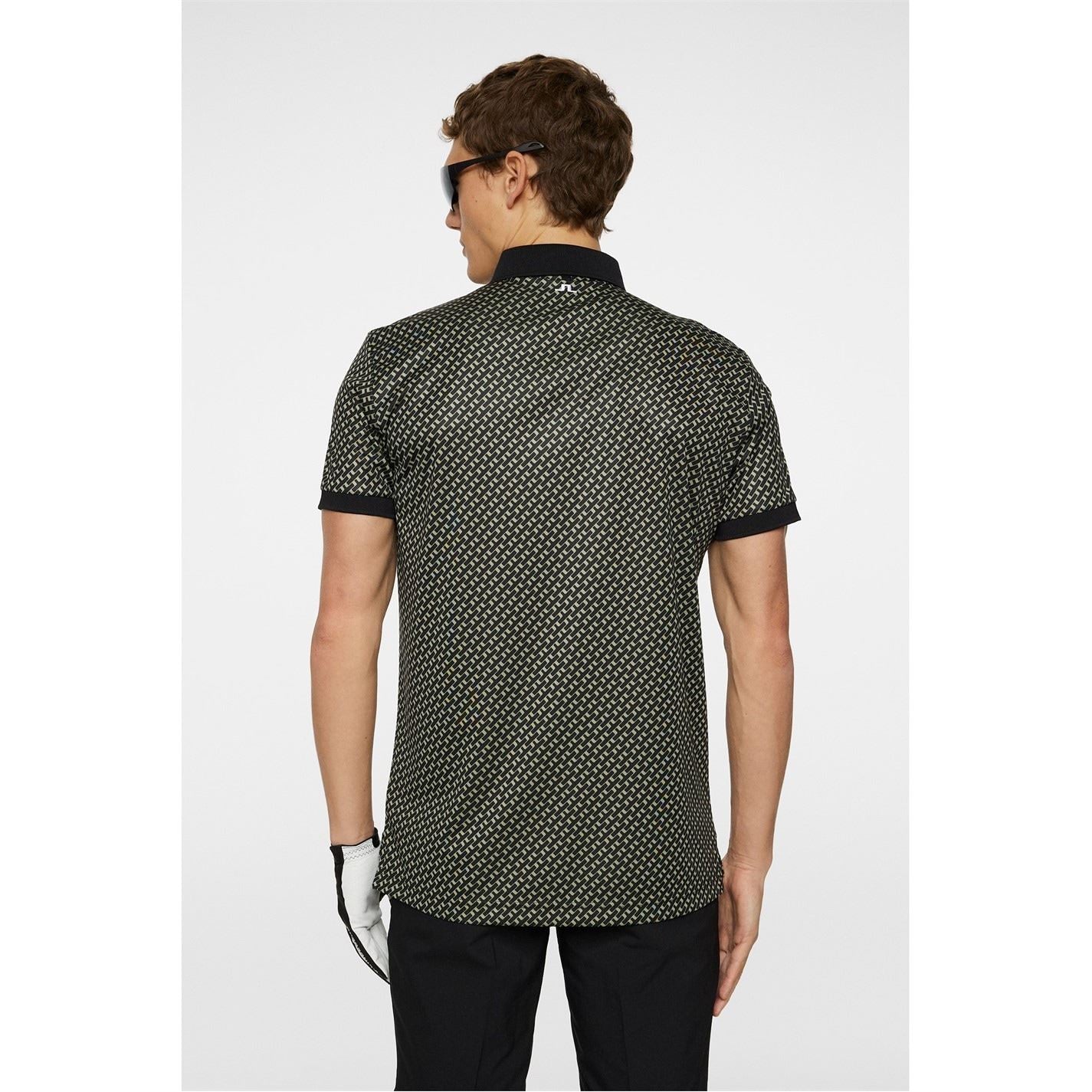 J Lindeberg Golf Short Sleeve Performance Polo Shirt