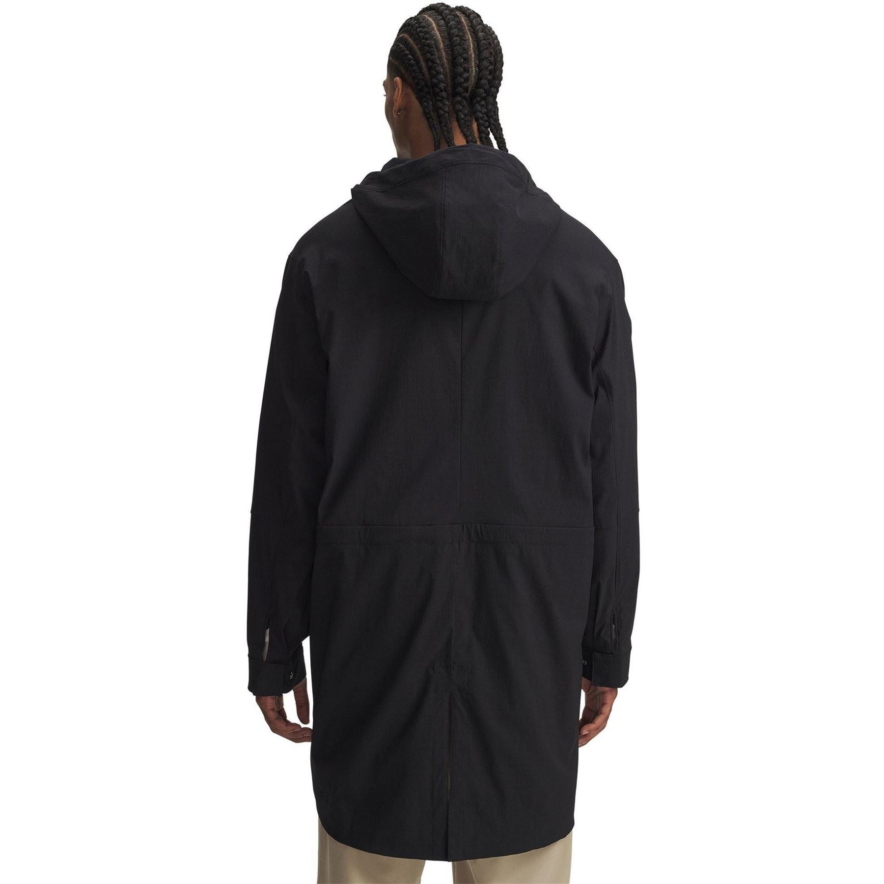 Under Armour Unstoppable Hooded Neck Color Block Patterned Parka Coat