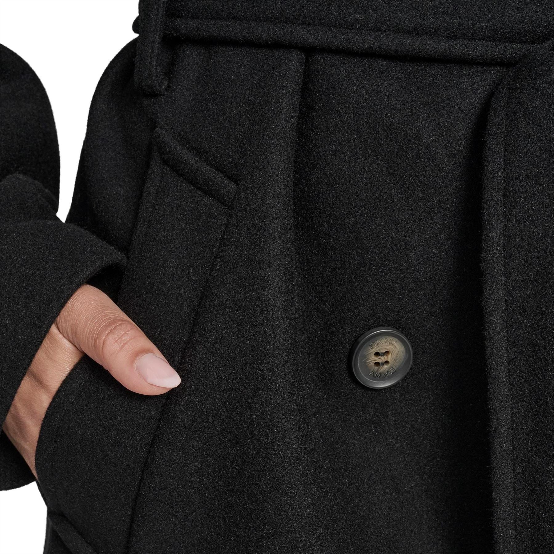 DKNY  Wrap Overcoat