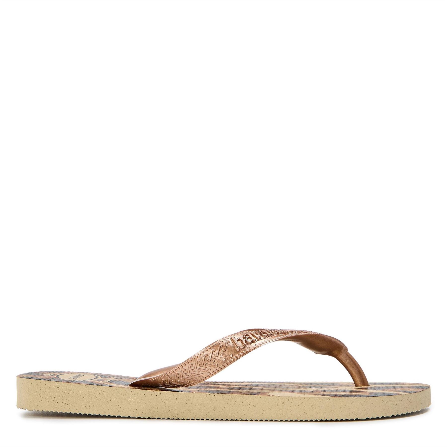 Havaianas Womens Hav. Top Animals Grey Silver Ice Gr Flip Flops
