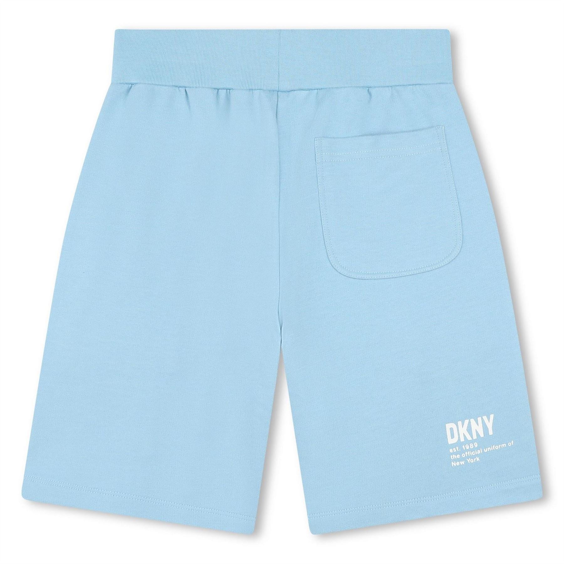 DKNY Logo Print Sweat Shorts