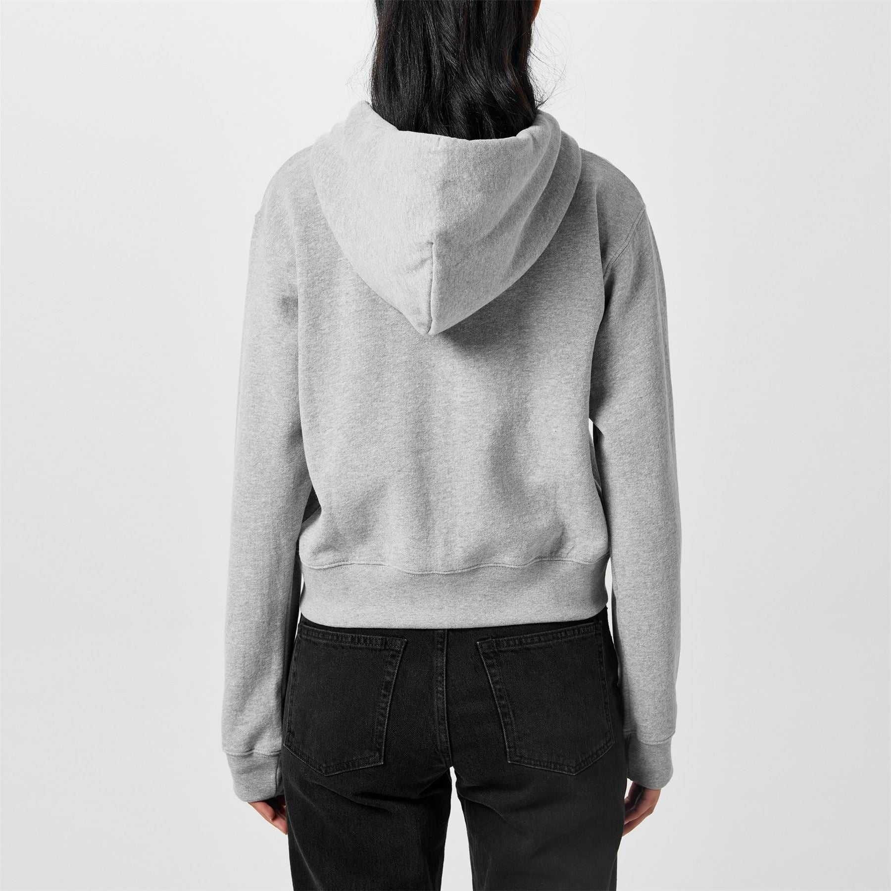 FCUK Hooded Lettering Zip Thru Jacket