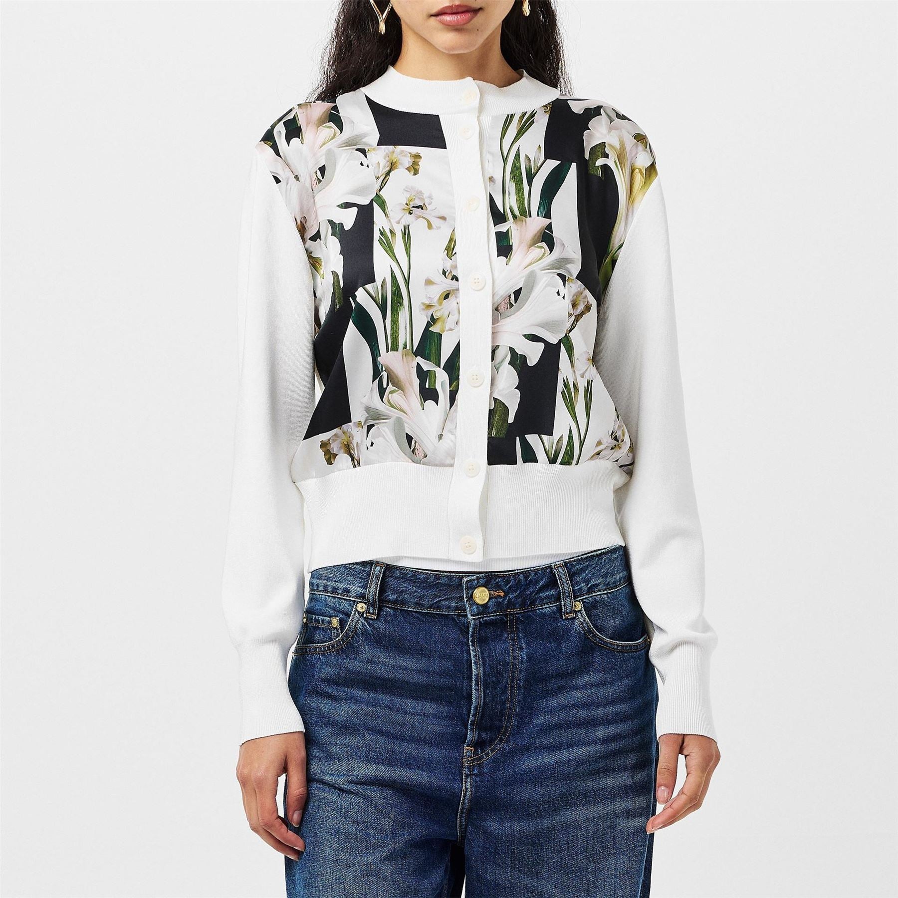 Ted Baker Belviaa Crew Neck Regular Fit Sweater