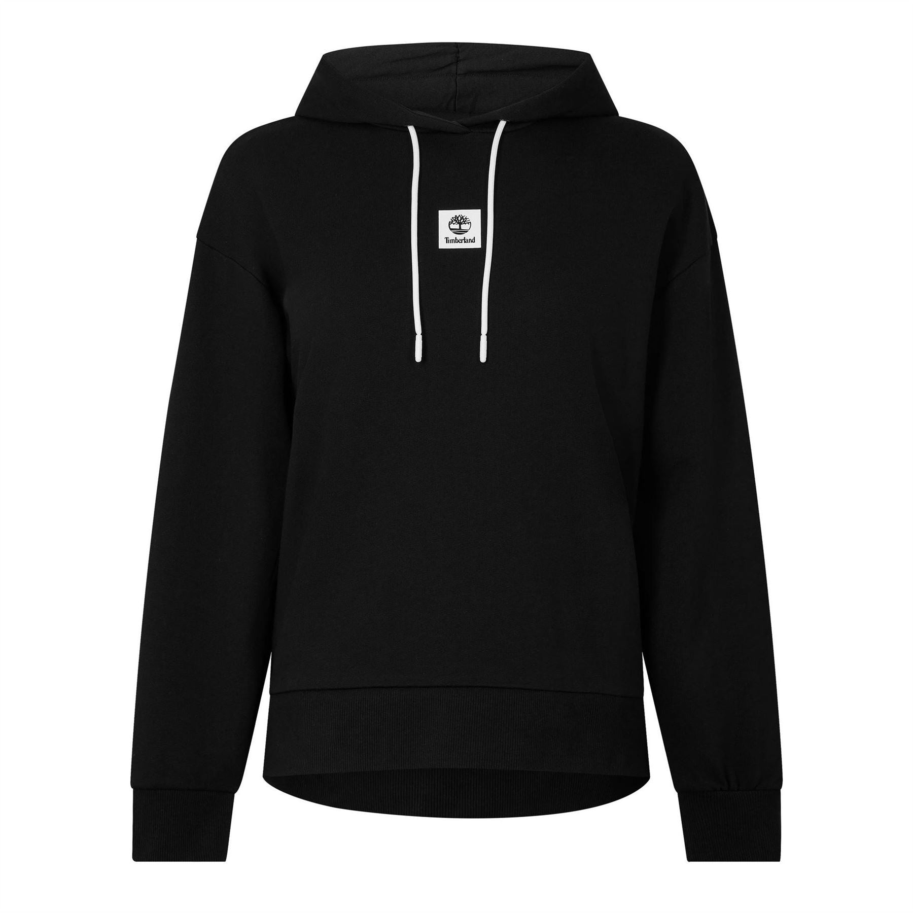 Timberland Logo Loop Back Hoodie Light G