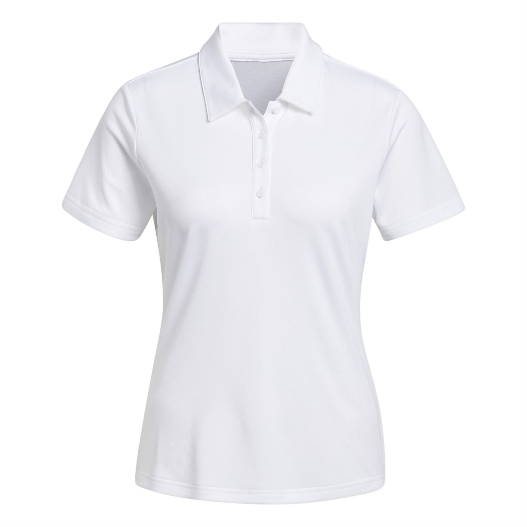 adidas Womens Short Sleeve Performance Polo Shirt