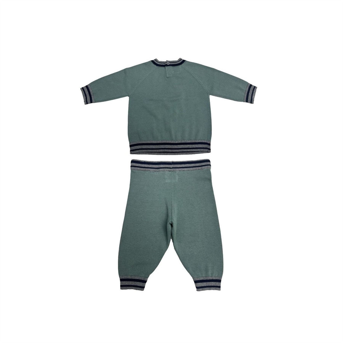 Pretty Green Cotton Top and Trouser Pyjama Set
