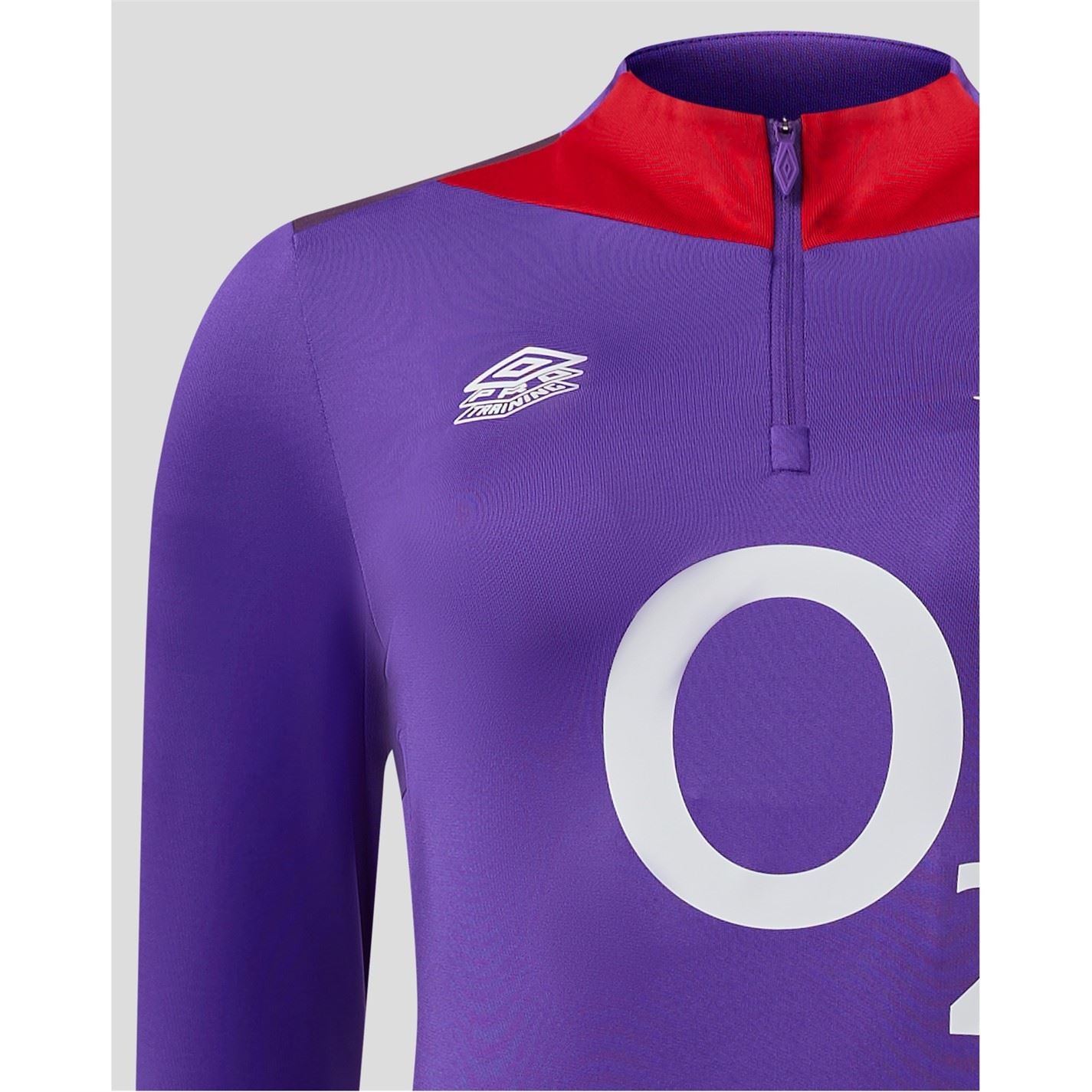 Umbro Womens England Rugby Mid Layer Top 2024