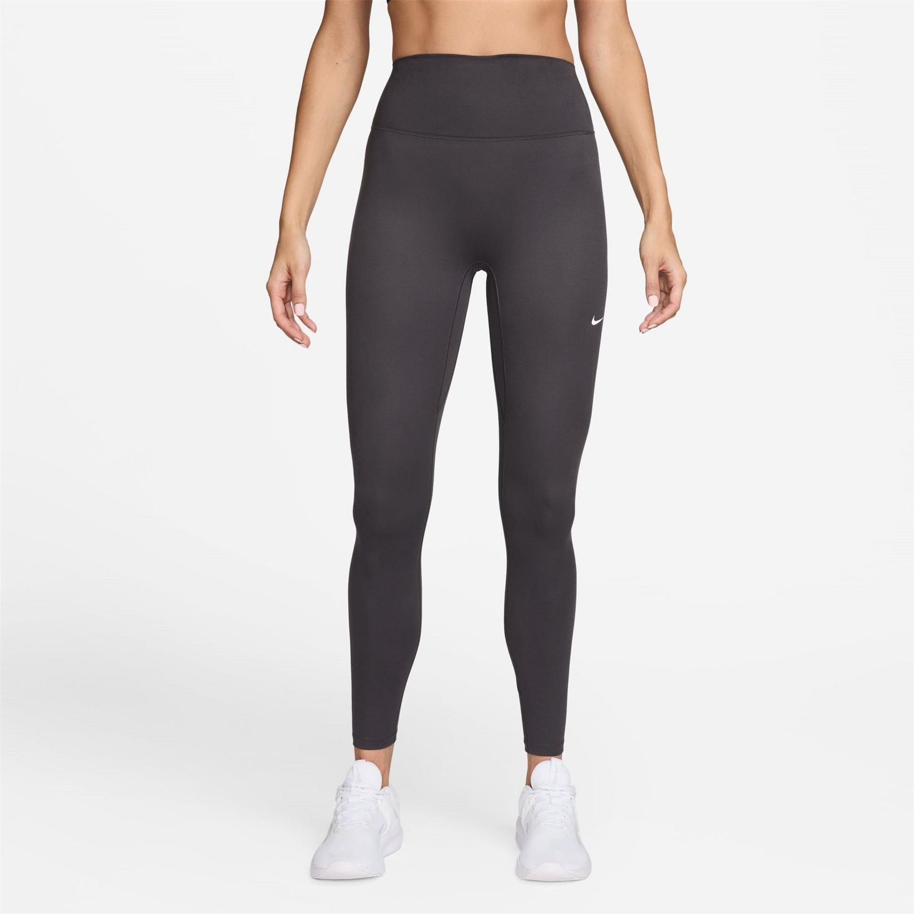 Nike Womens One Seamless Front High Waisted Leggings