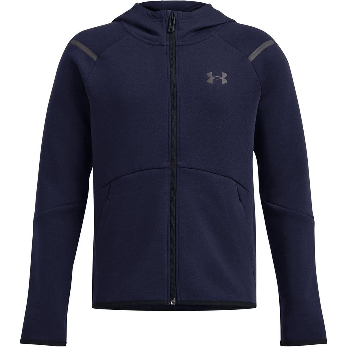 Under Armour Unstoppable Hooded Neck Full Zipper Ribbed Cuff Sweat Jacket