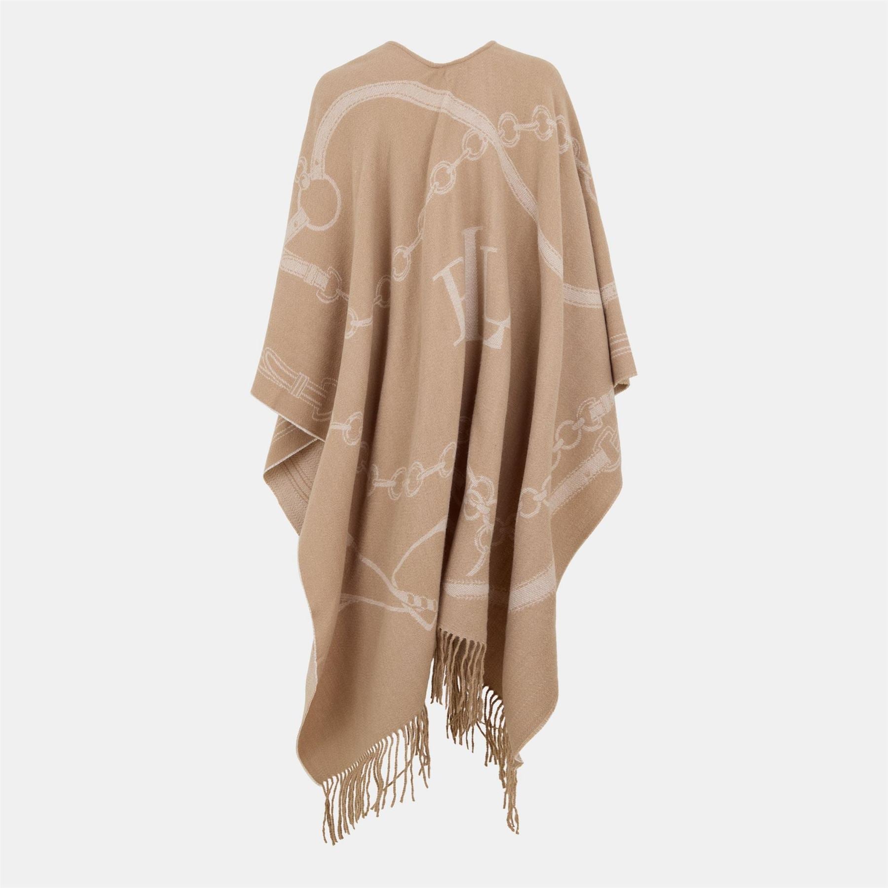 Lauren by Ralph Lauren Oversize Fit Cape Sleeve Top