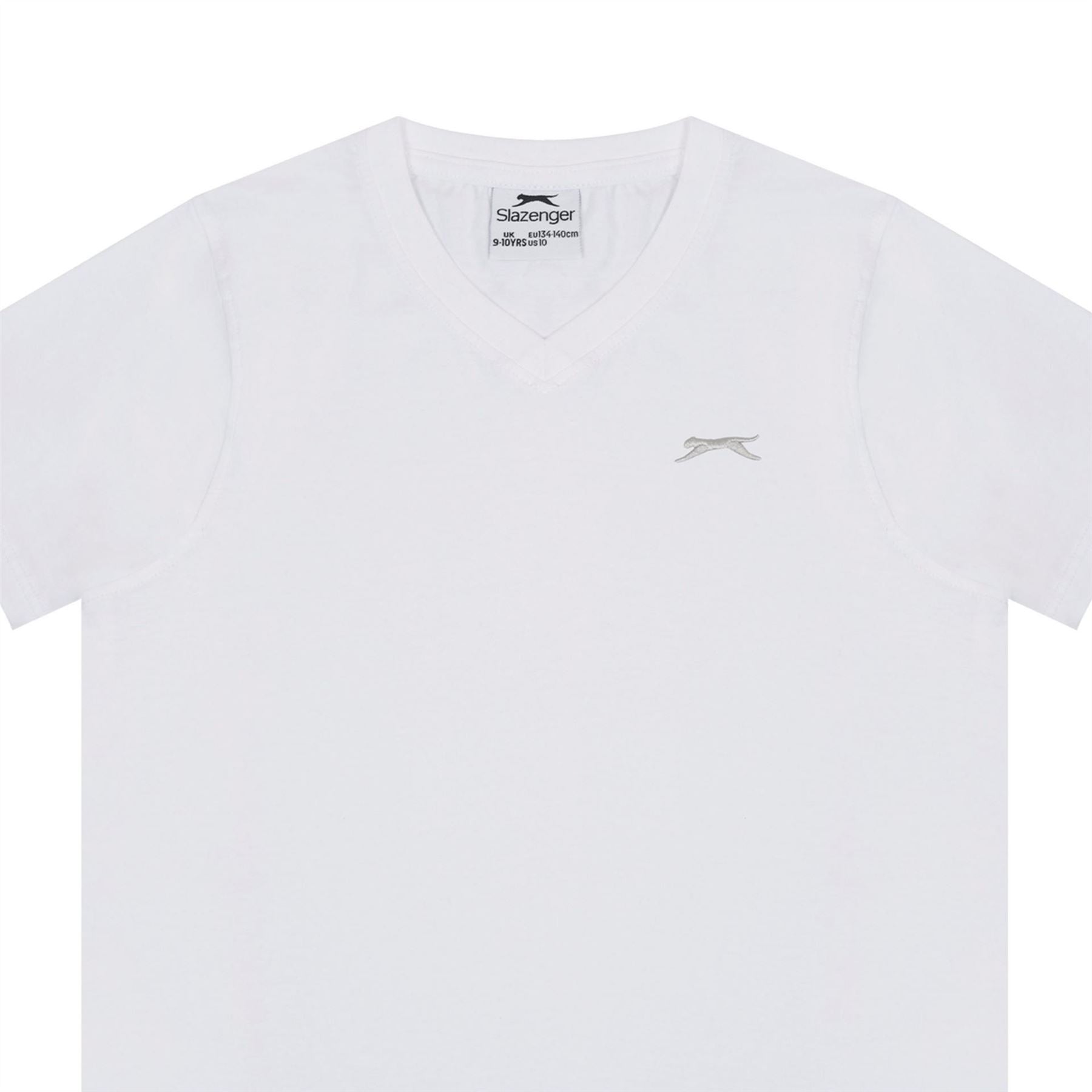 Slazenger V Neck T-Shirt Junior Boys