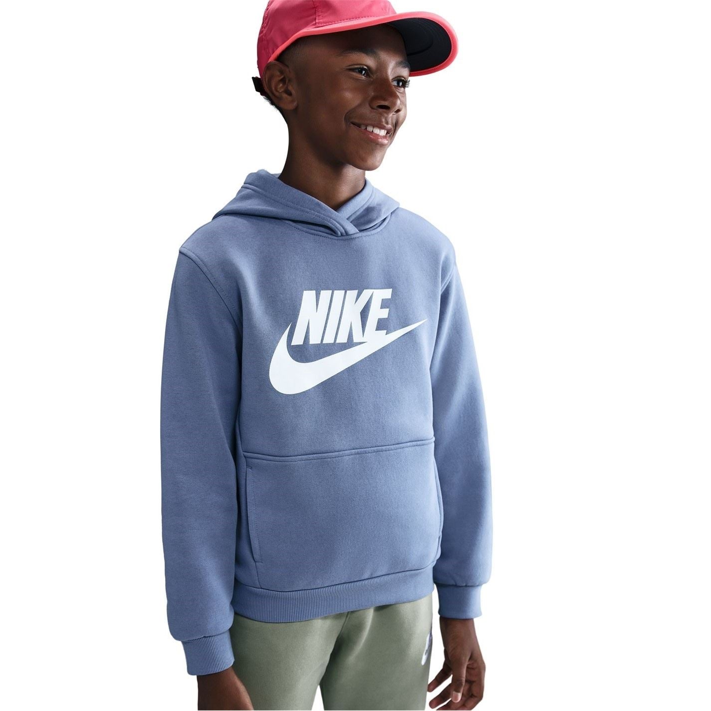 Nike Hooded Relaxed Fit Long Sleeve Sweatshirt