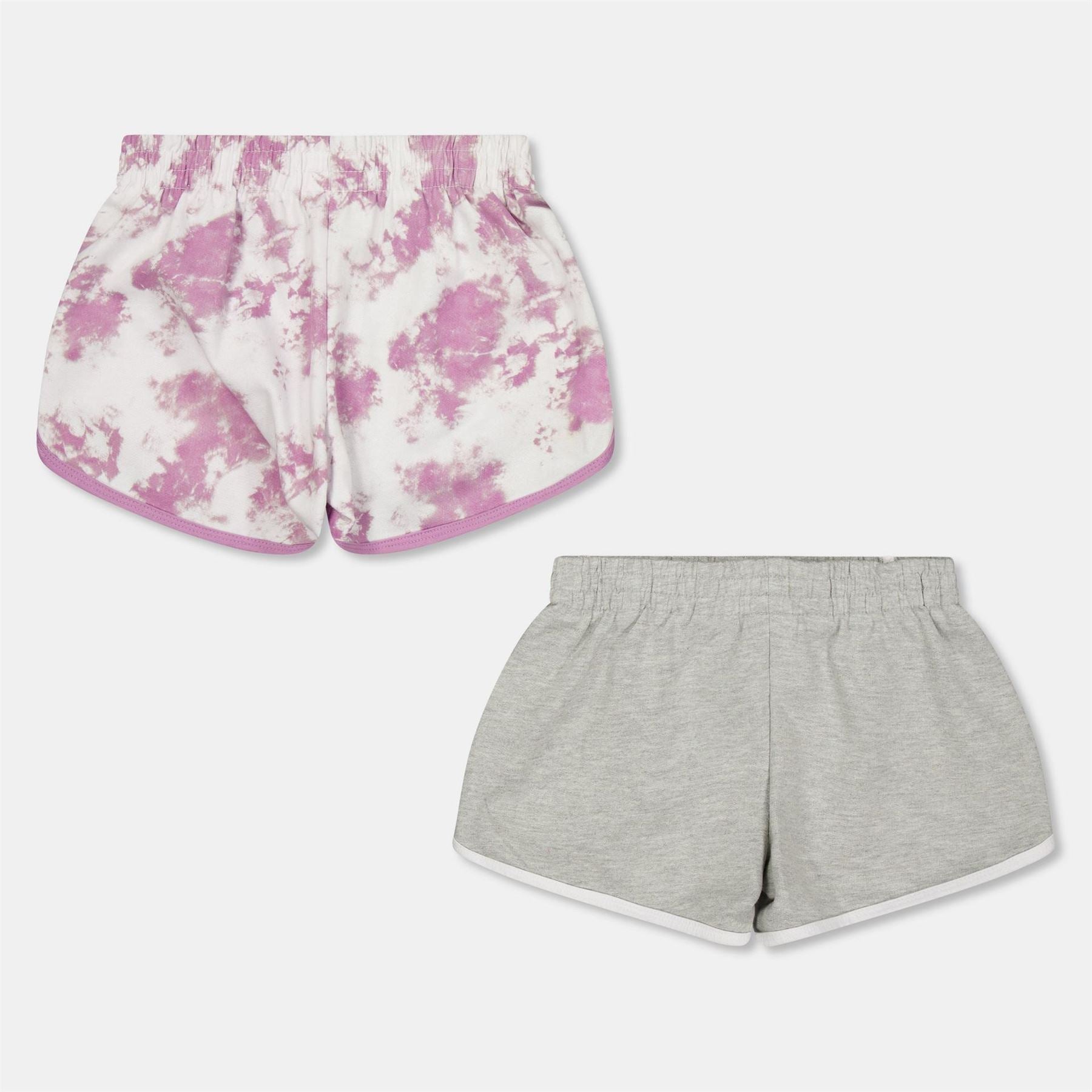 Reebok 2 Pack Tie Dye Bermuda Shorts