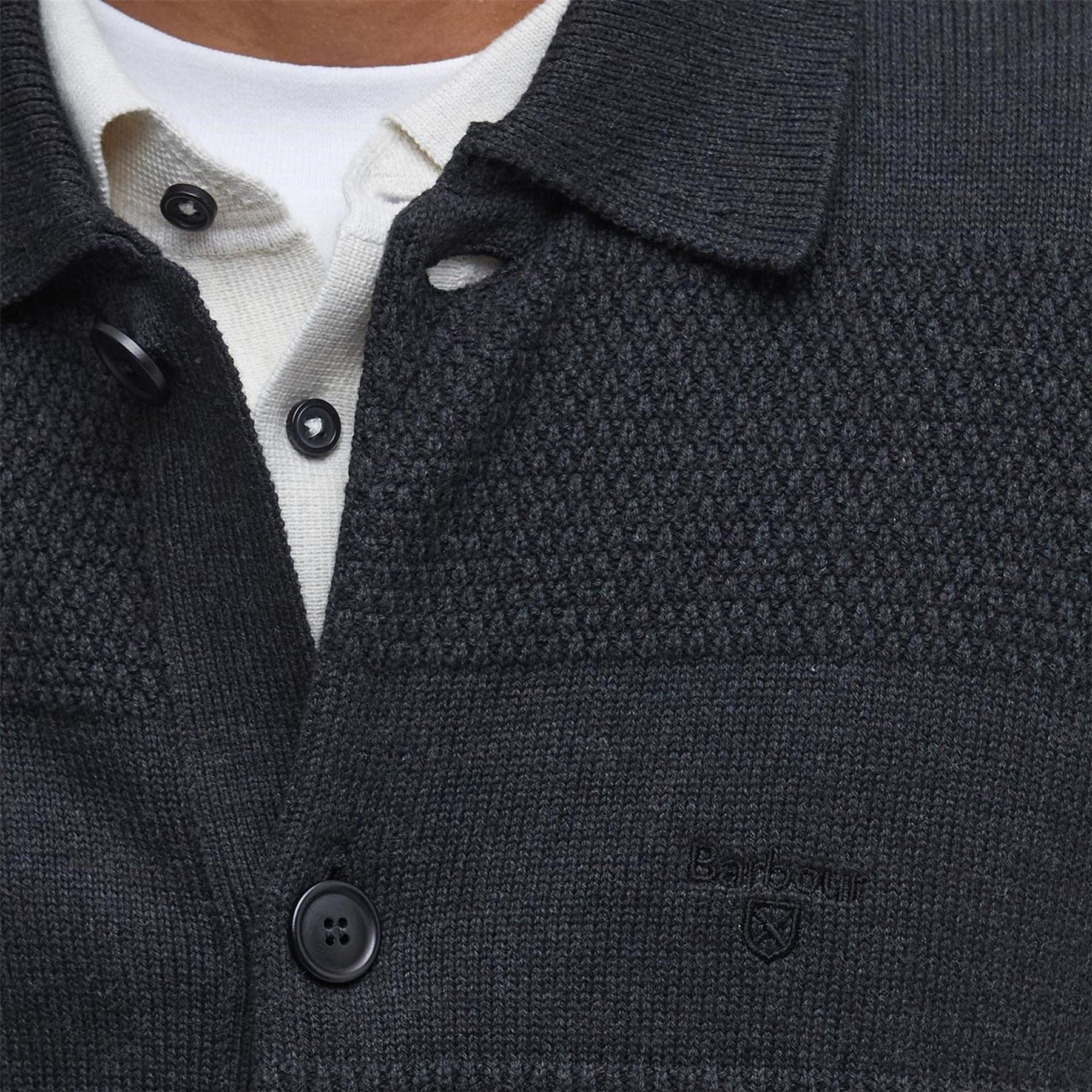 Barbour Collared Cardigan