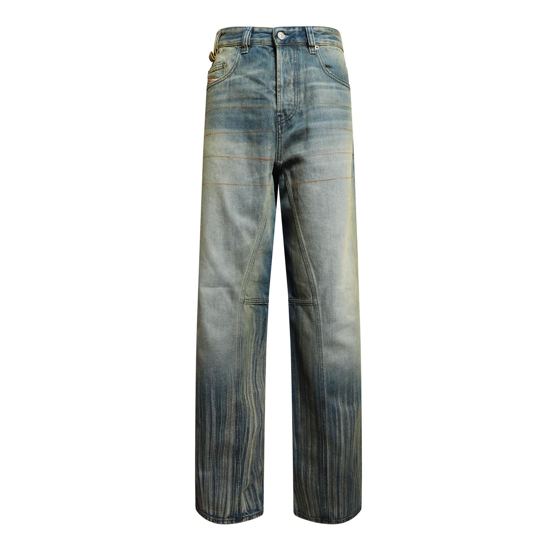 Diesel 2001 D Macro U Wide Leg Jeans