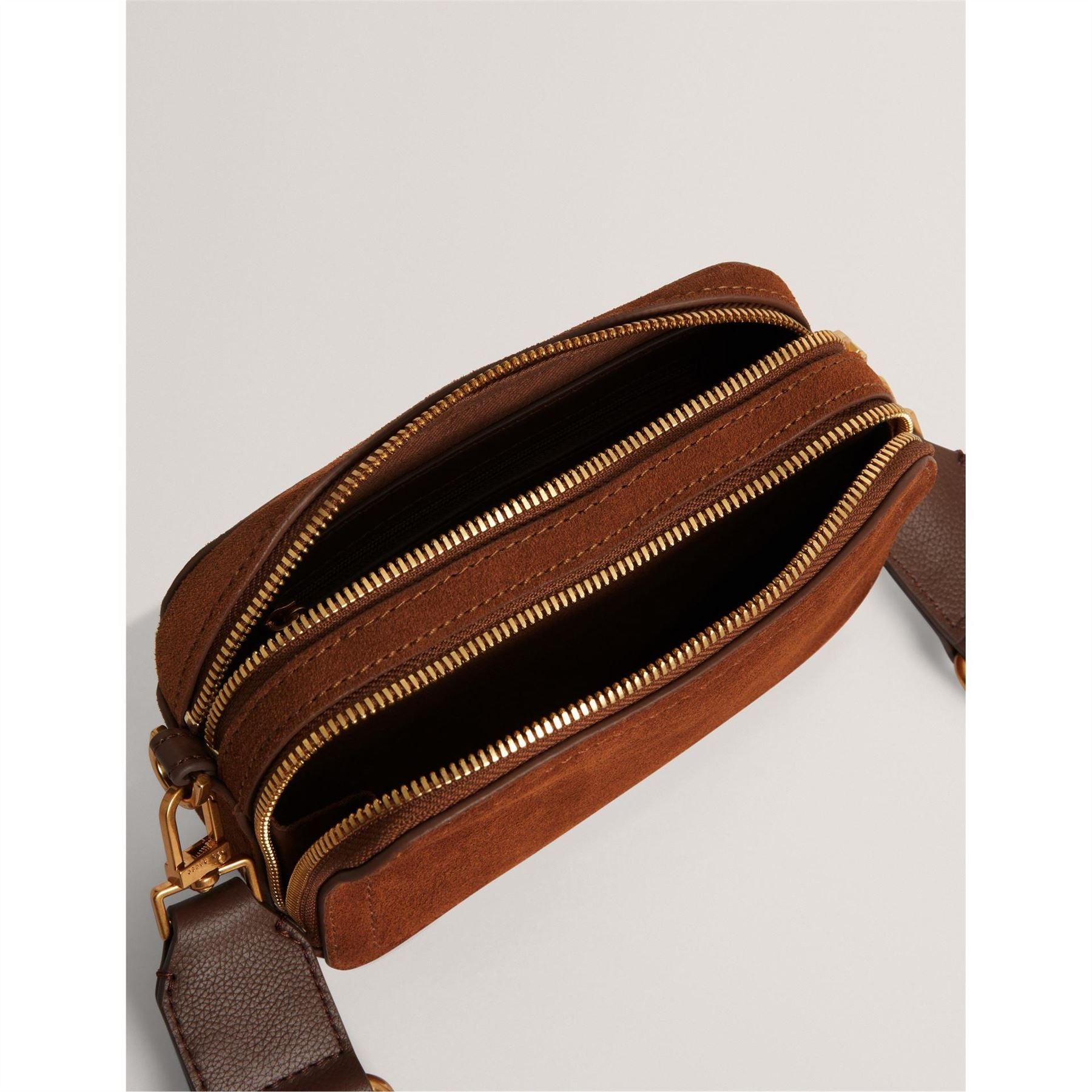 Ted Baker Rectangle Shape Camera Bag with Gold Tone Hardware