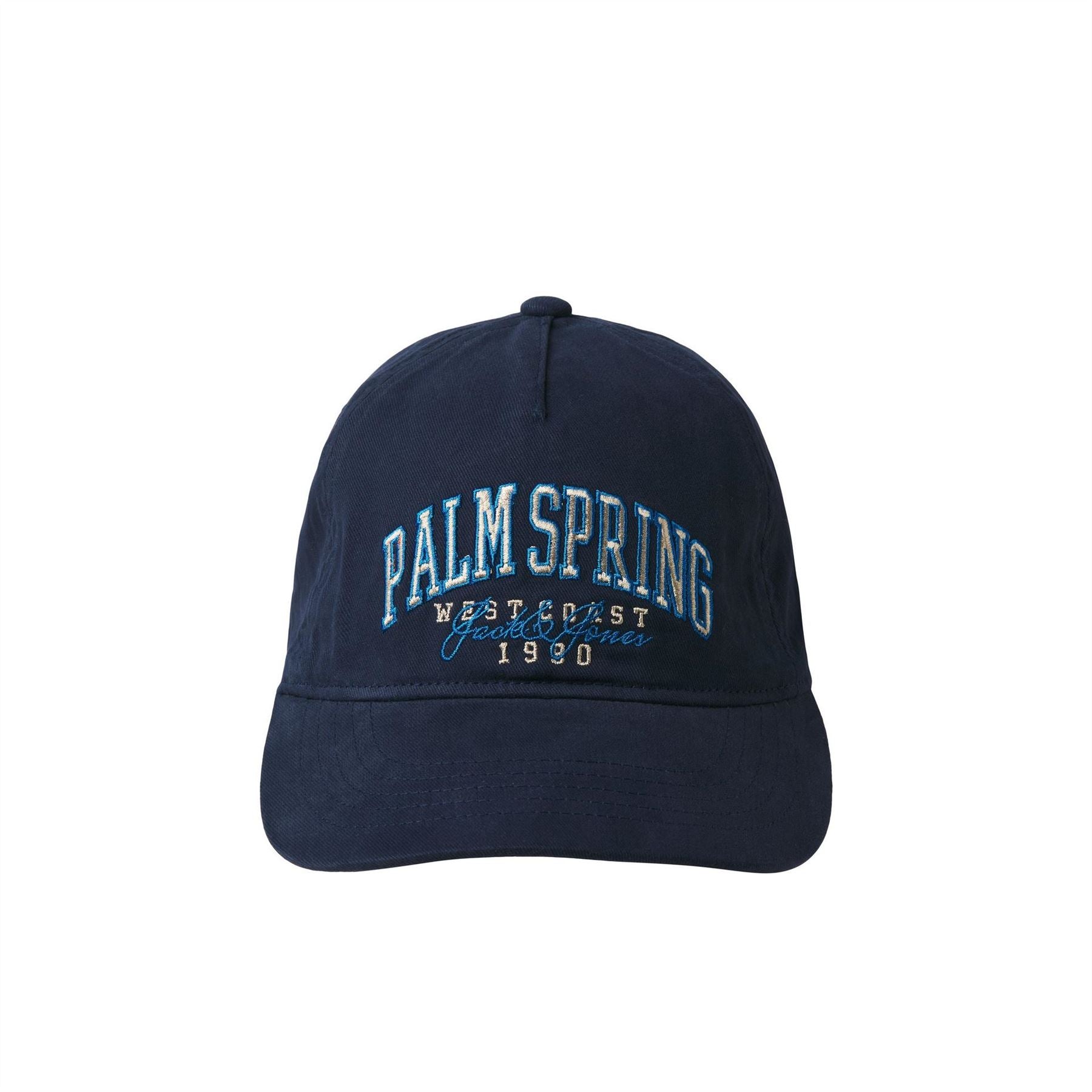 Jack and Jones Jacpalme Lettering Curved Brim Dad Cap
