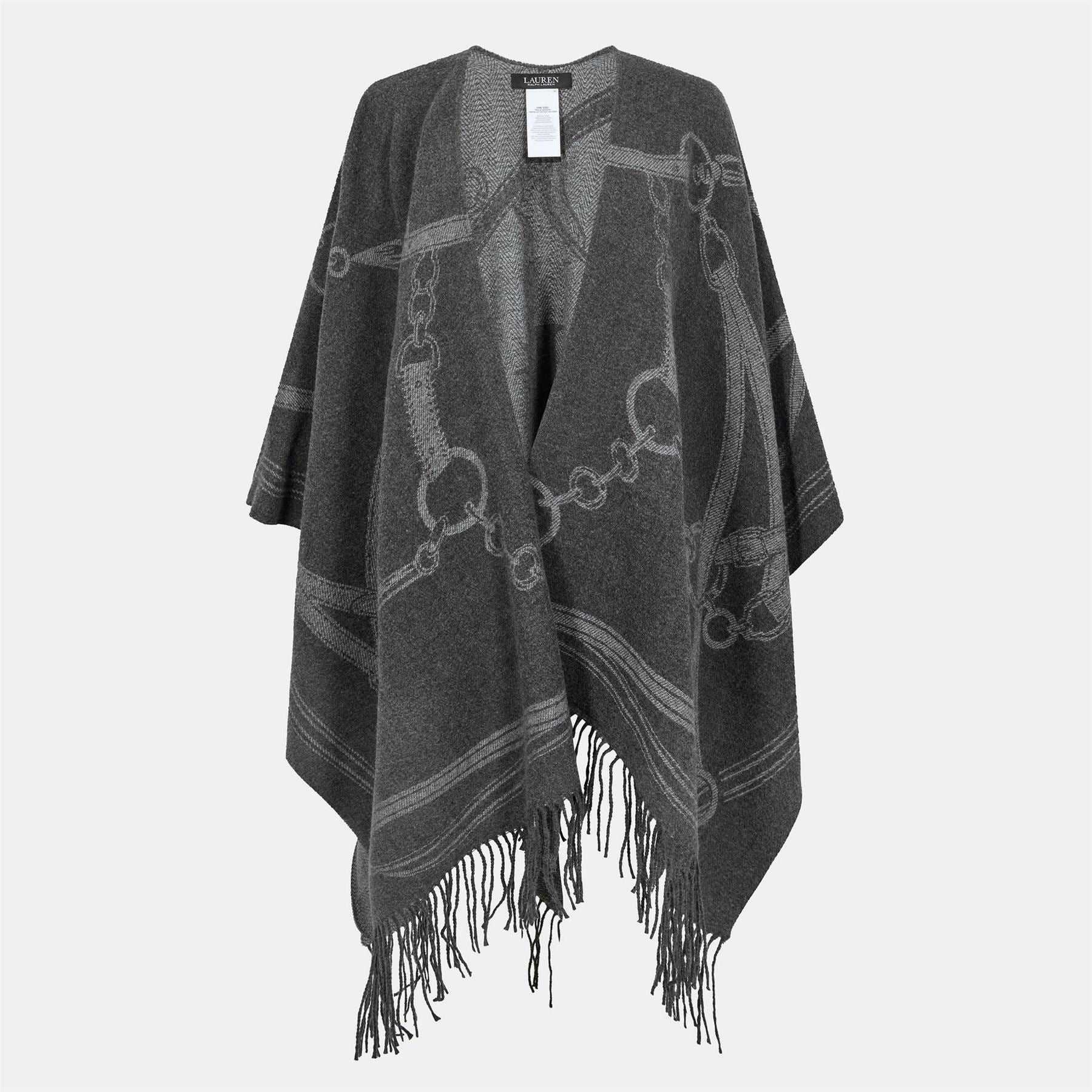 Lauren by Ralph Lauren Oversize Fit Cape Sleeve Top