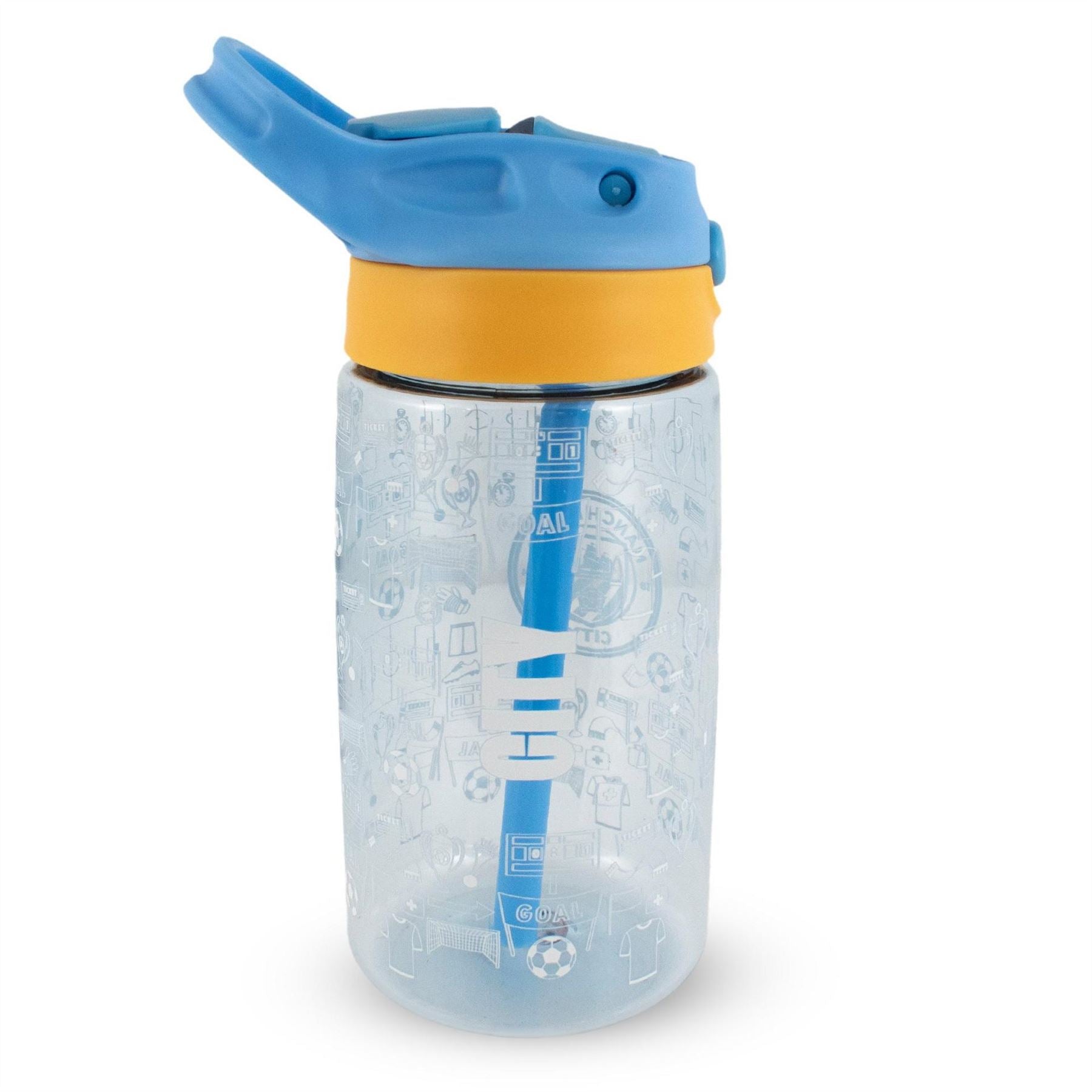 Team 480ml Plastic Football Water Bottle