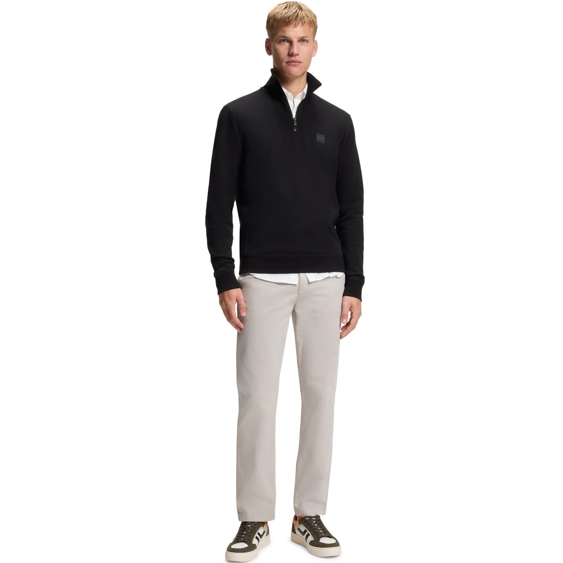 Boss Zetrust Quarter Zip Fleece