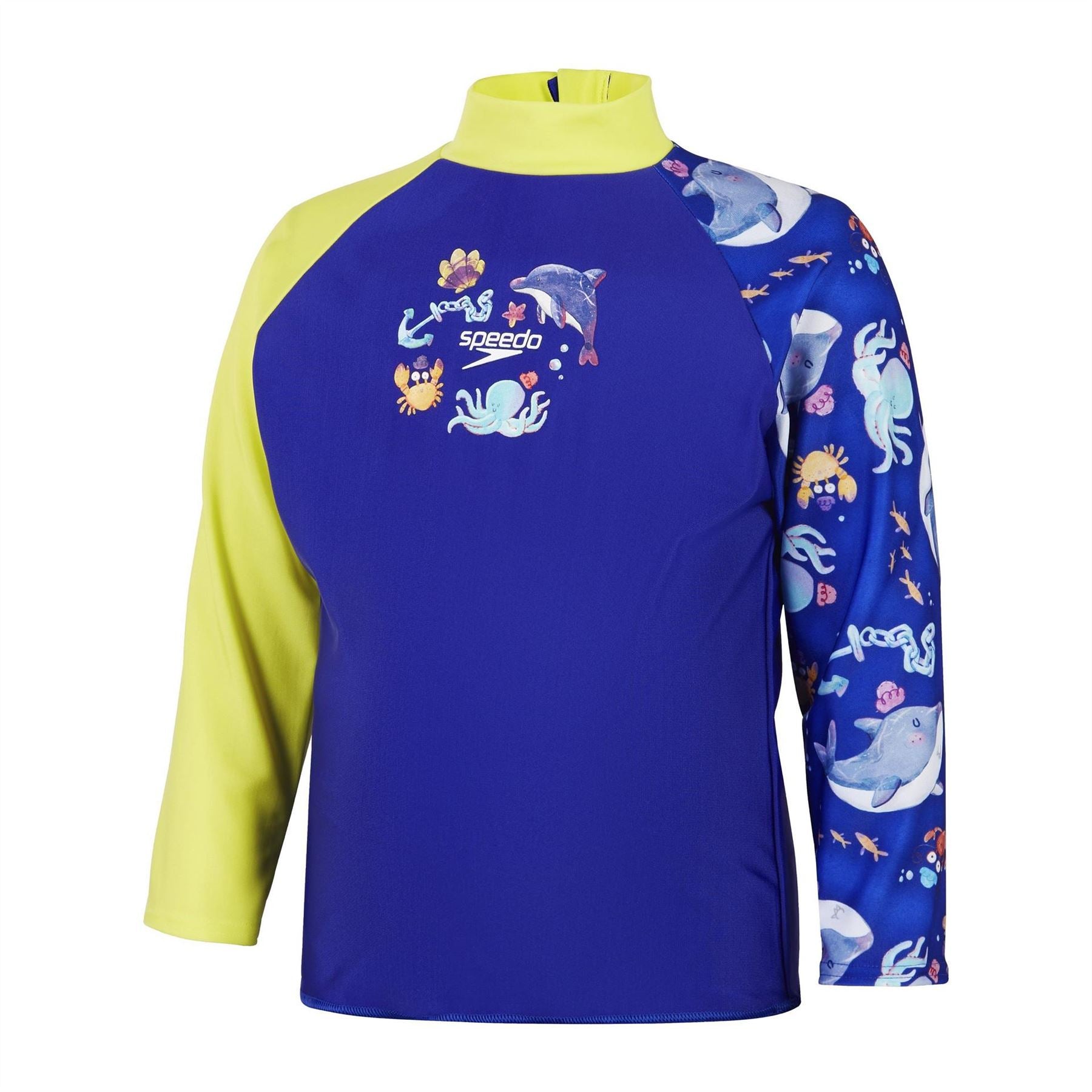 Speedo Digi Long Sleeve One Piece Swimsuit