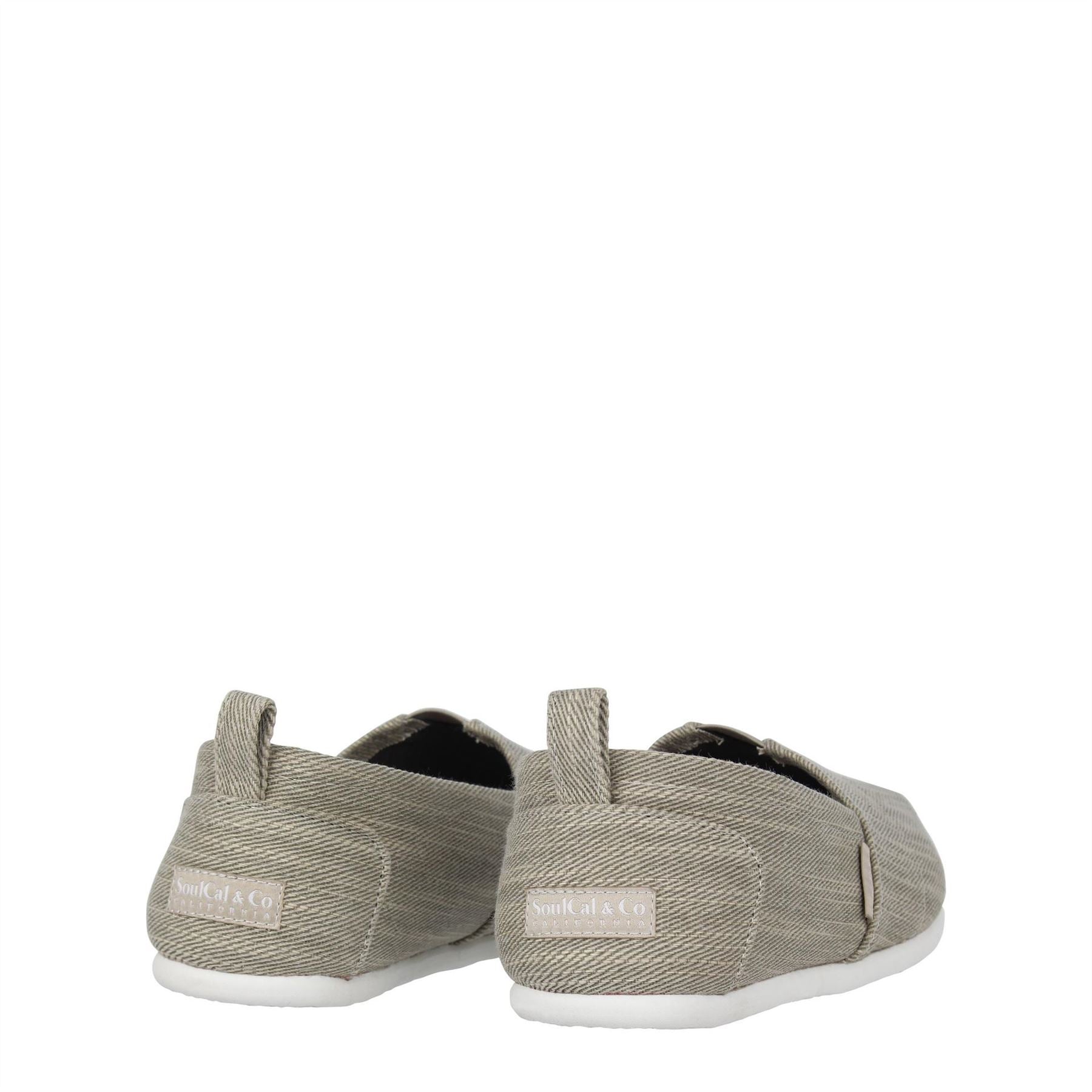 SoulCal Mens Long Beach Canvasas Slip Ons