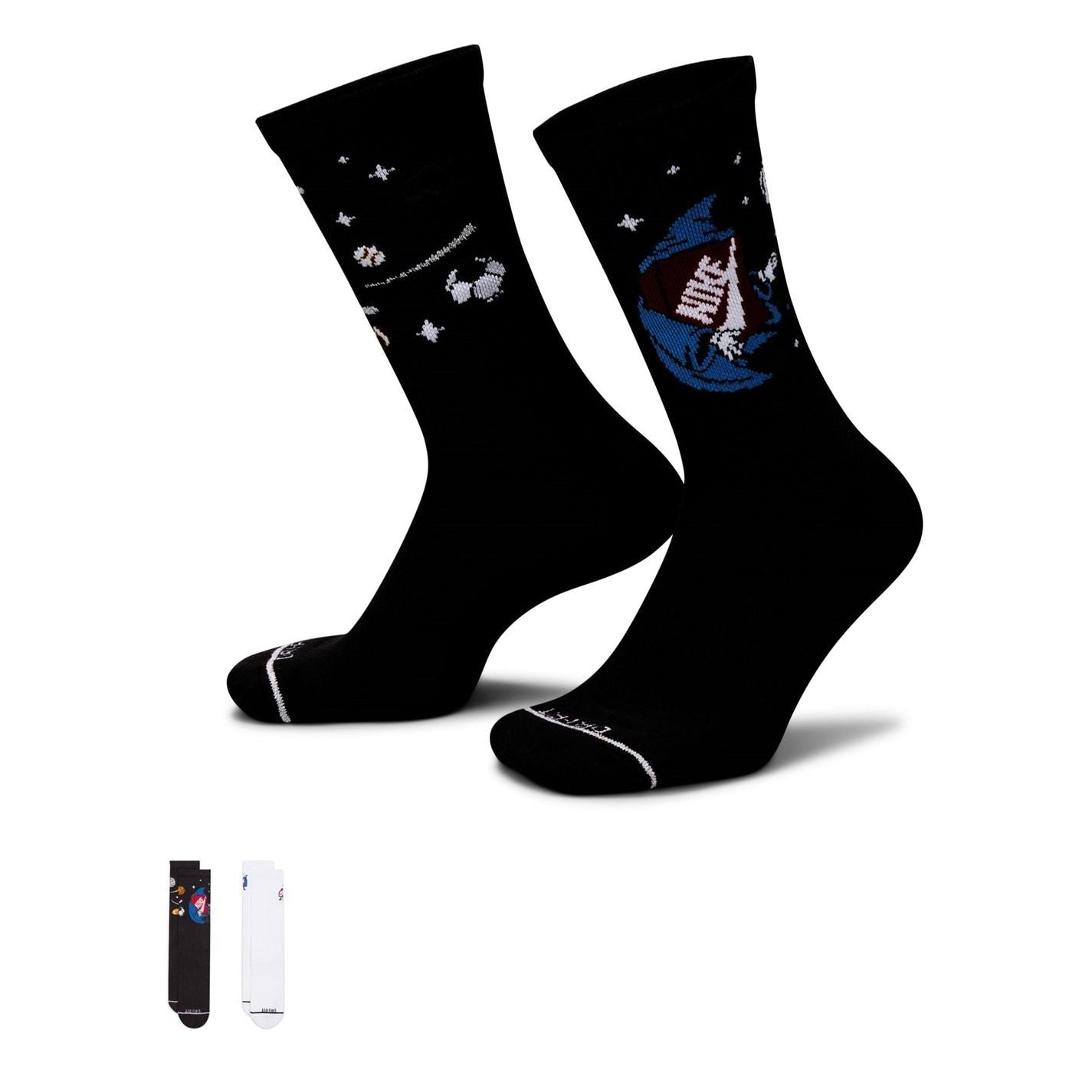 Nike 2 Pack Cashmere Crew Socks