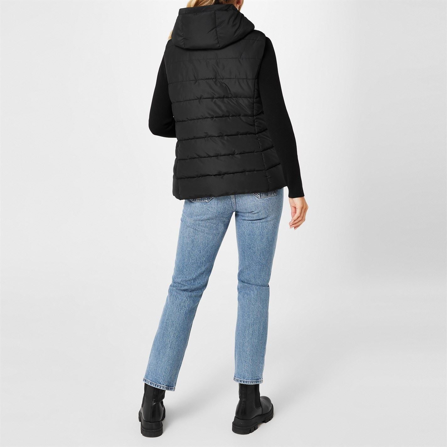 Slazenger Womens Padded Gilet With Fleece Lining