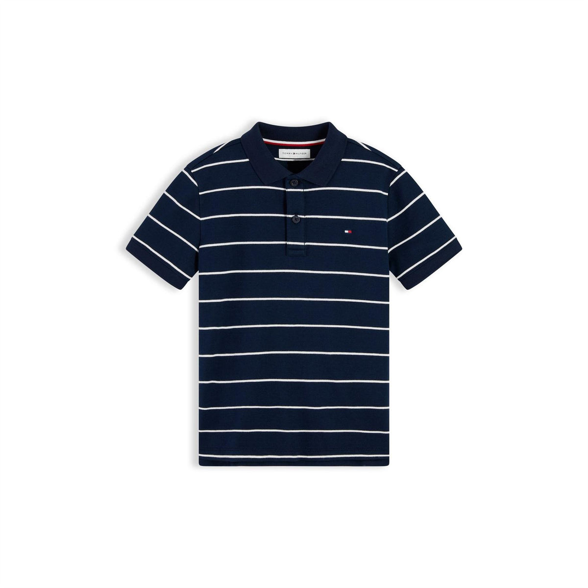 Tommy Hilfiger Logo Cotton Short Sleeve Polo