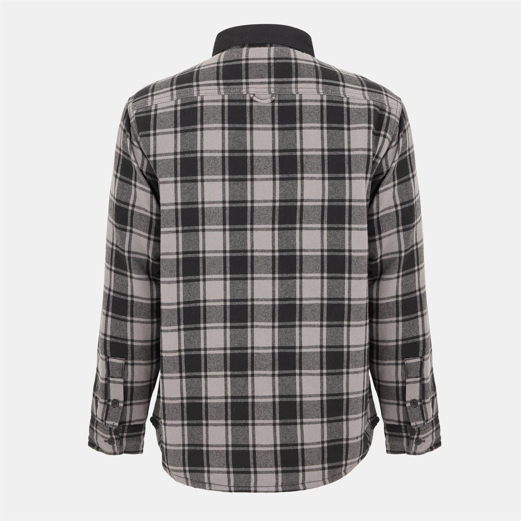 Luke Valley Plaid Patterned Overshirt with Chest Pocket