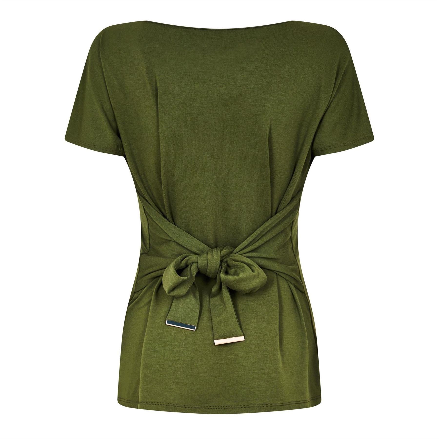 Biba Tie Front Top