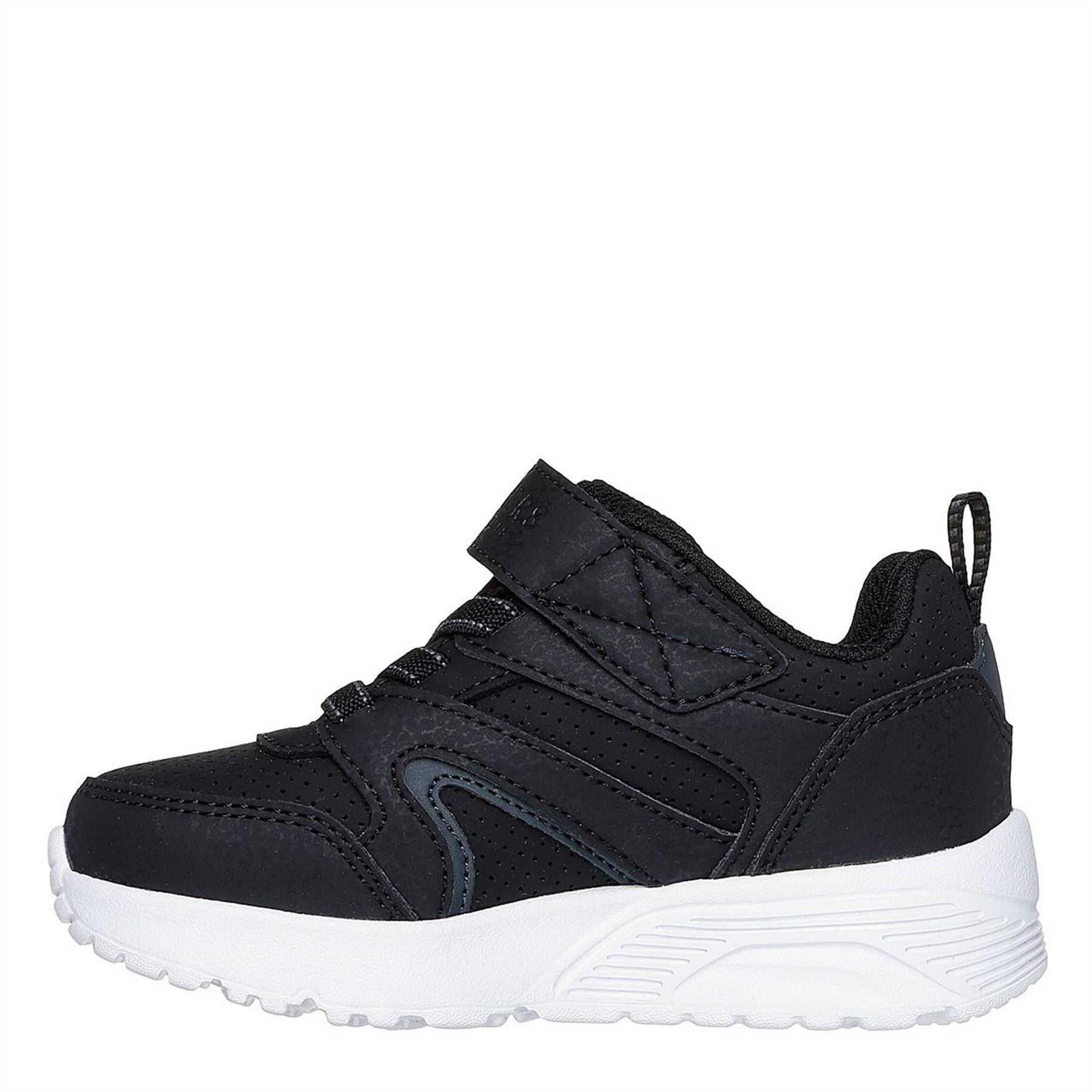Skechers Top Gore  And  Strap Sneaker W Wavy Runners Boys