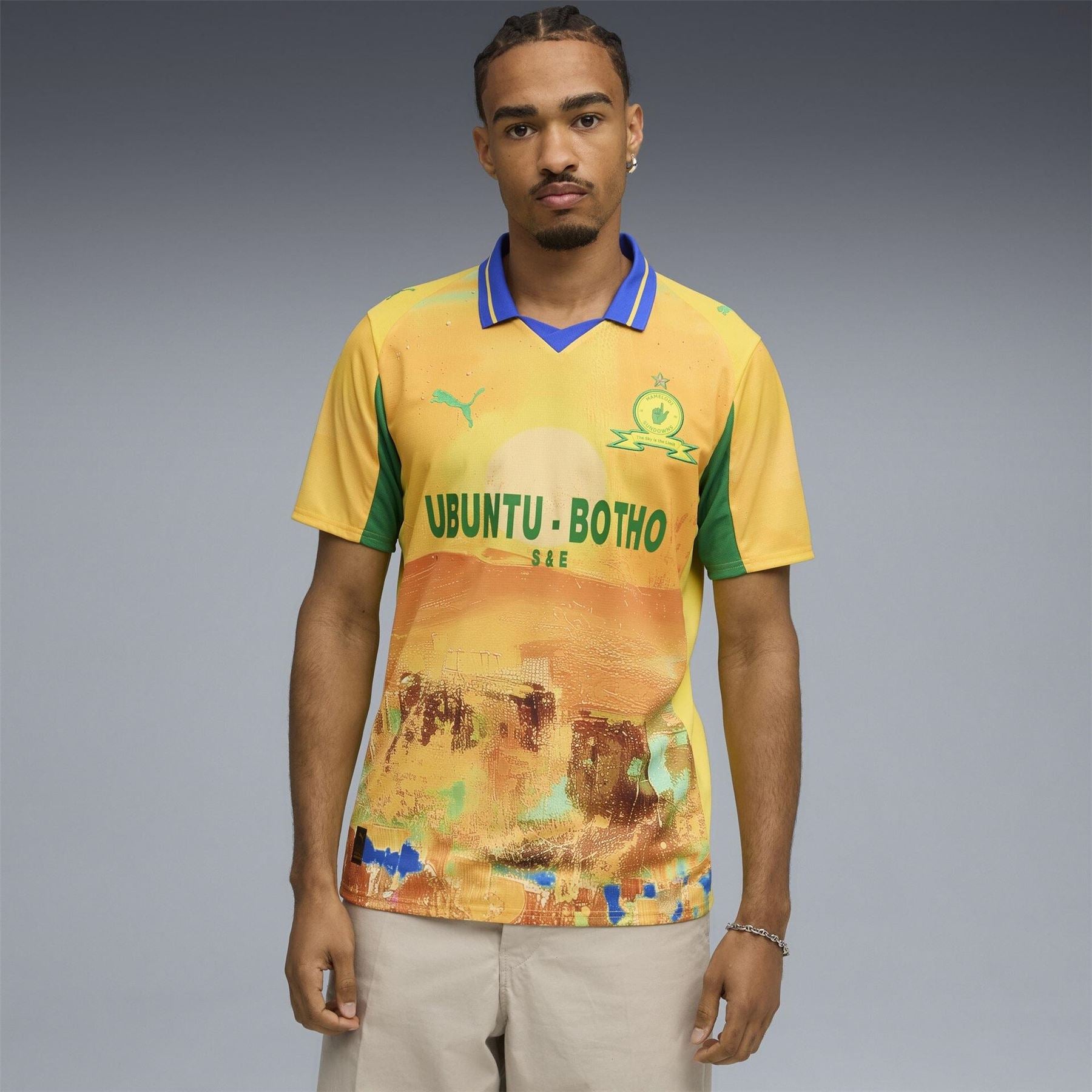 Puma X Kidssuper Mamelodi Sundowns Home Shirt 2025 2026 Juniors