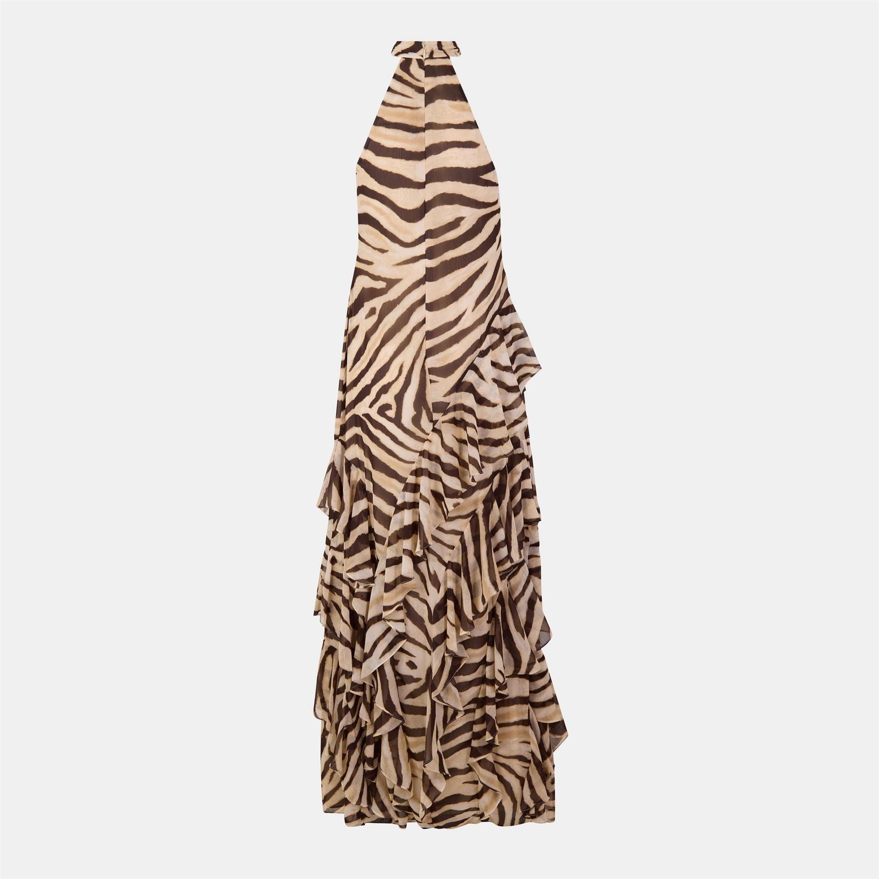 Lauren by Ralph Lauren Real Leather Haletta Ball Gown