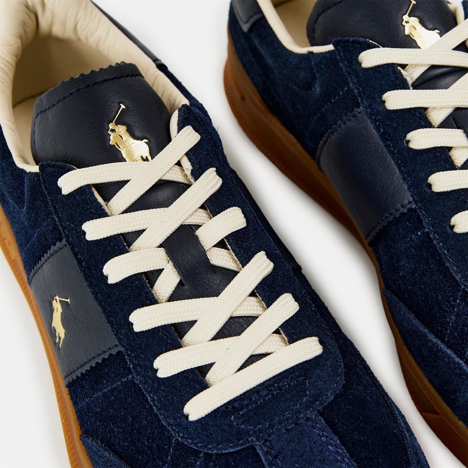 Polo Ralph Lauren Heritage Aera Lace Up Low Top Sneakers