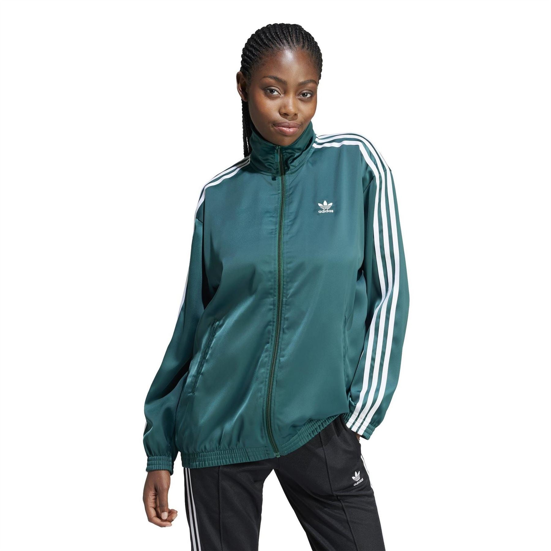 adidas Originals Satin Tracksuit Top