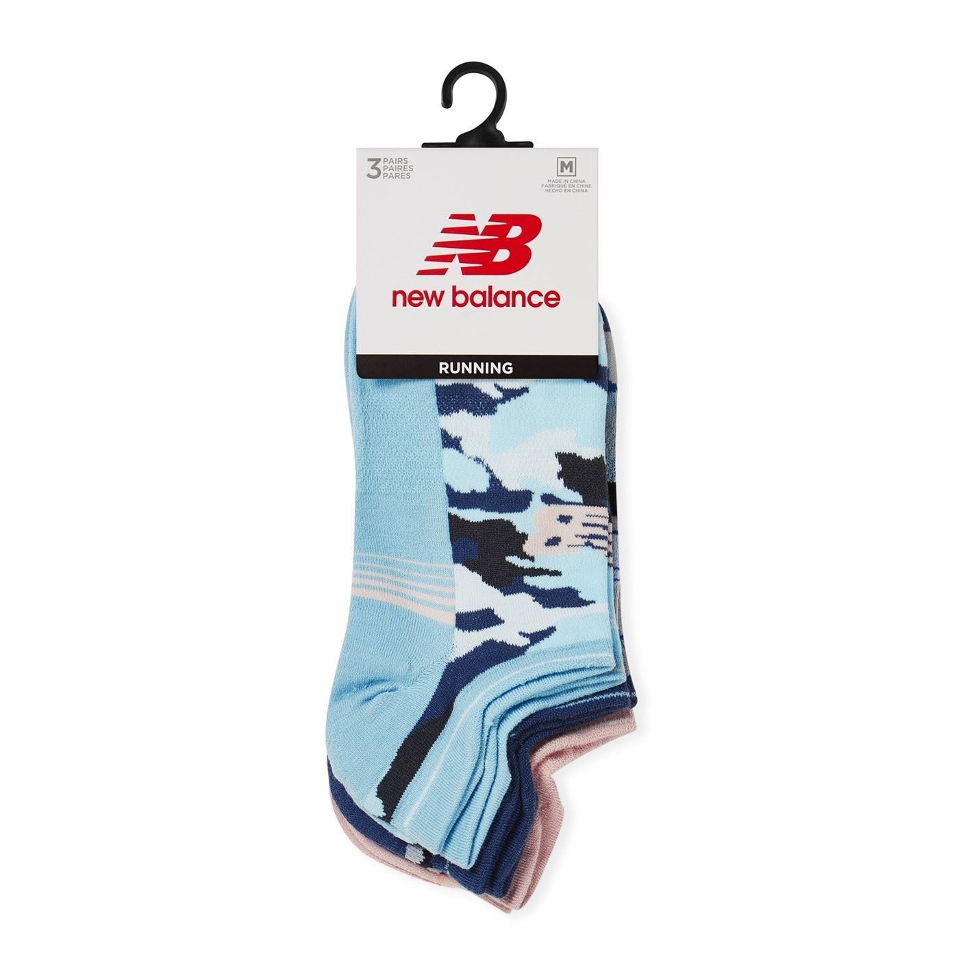 New Balance Adults No Show Trainers Socks