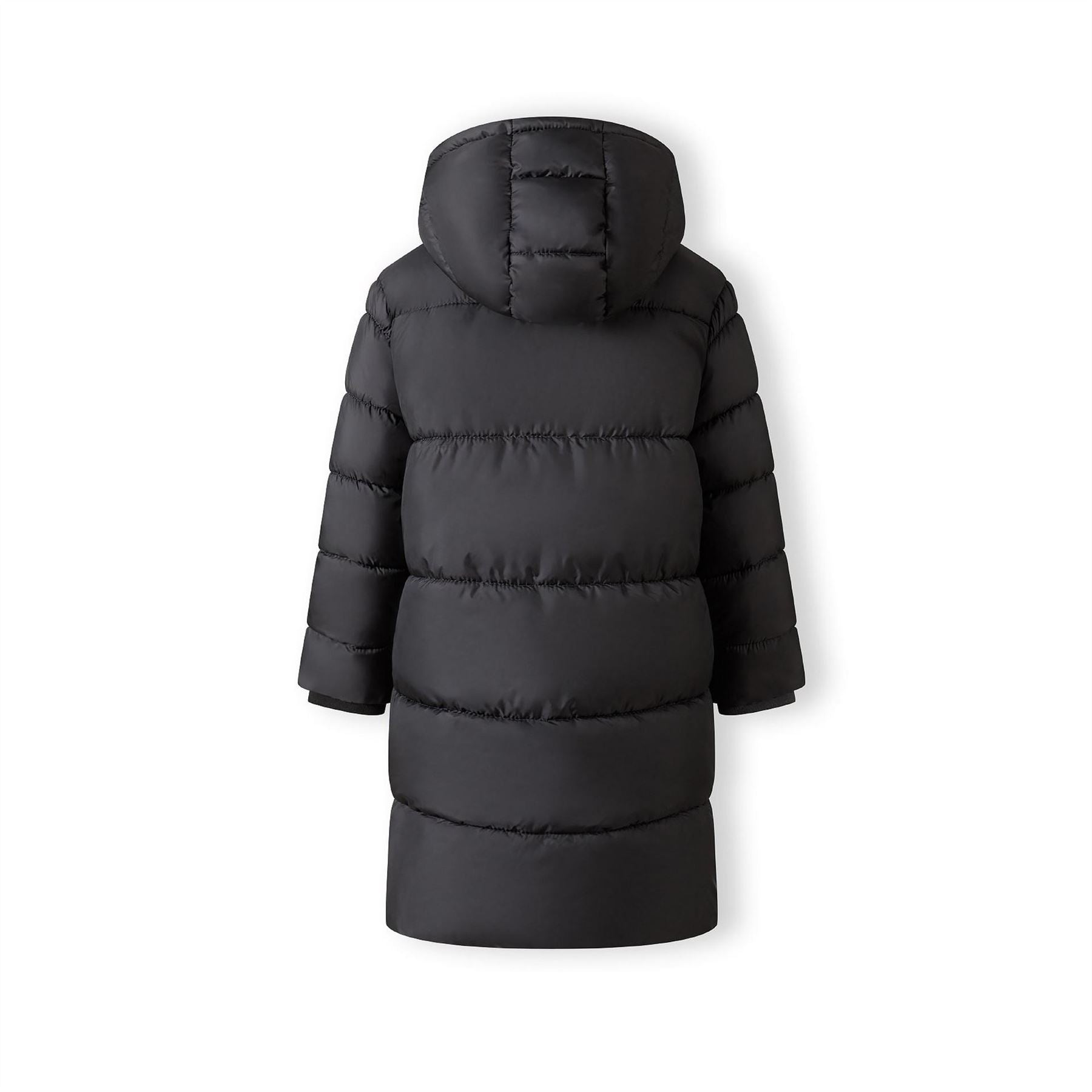 Minoti Boys Long Coat Two Way Zip Grey
