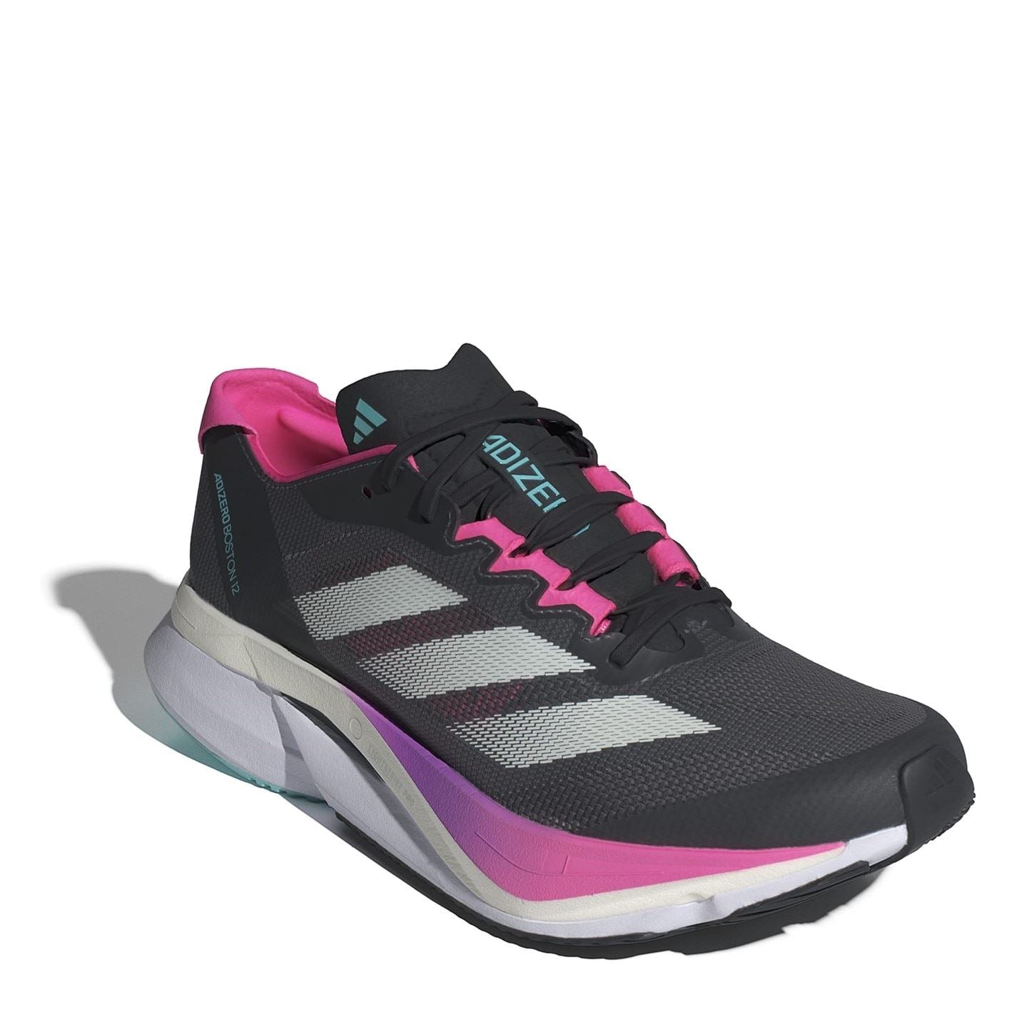 adidas Womens Adizero Boston 12 Road Running Shoes