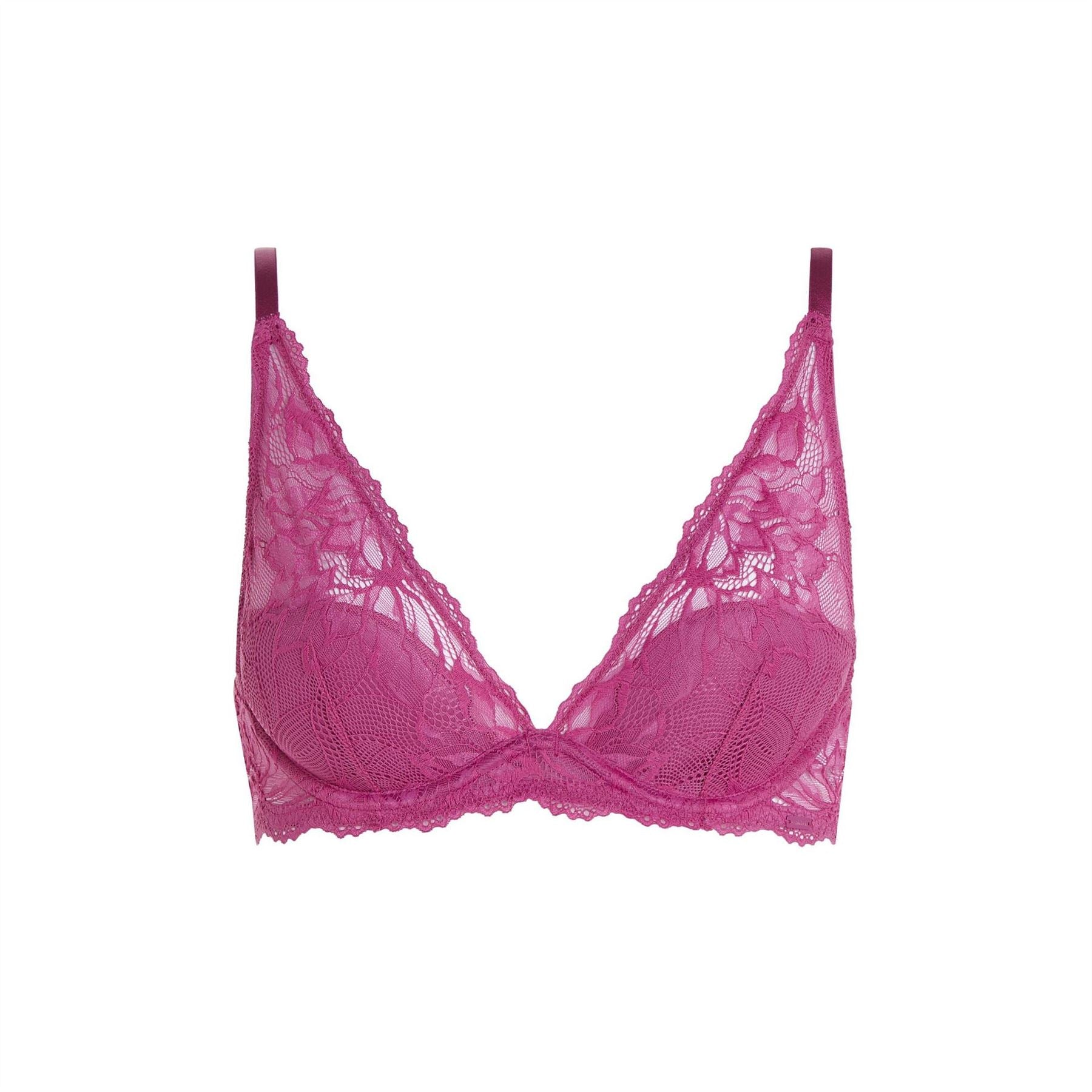 Calvin Klein Comfort Floral Plunge Bra